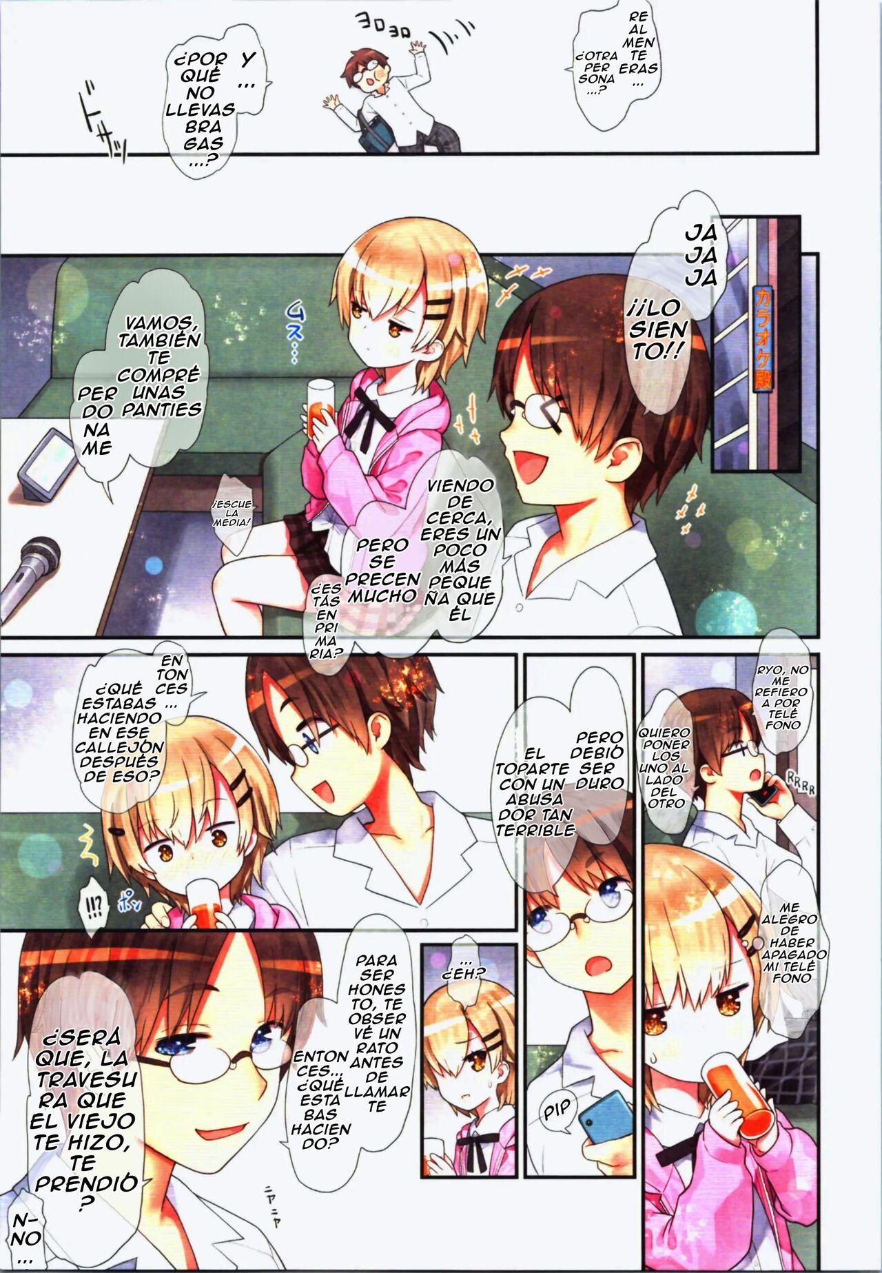 (C100) [Little Hamlet (Kiira)] TS Shoujo Ryou-chan no Mesu Ochi [Spanish] [TF Scans] image number 21