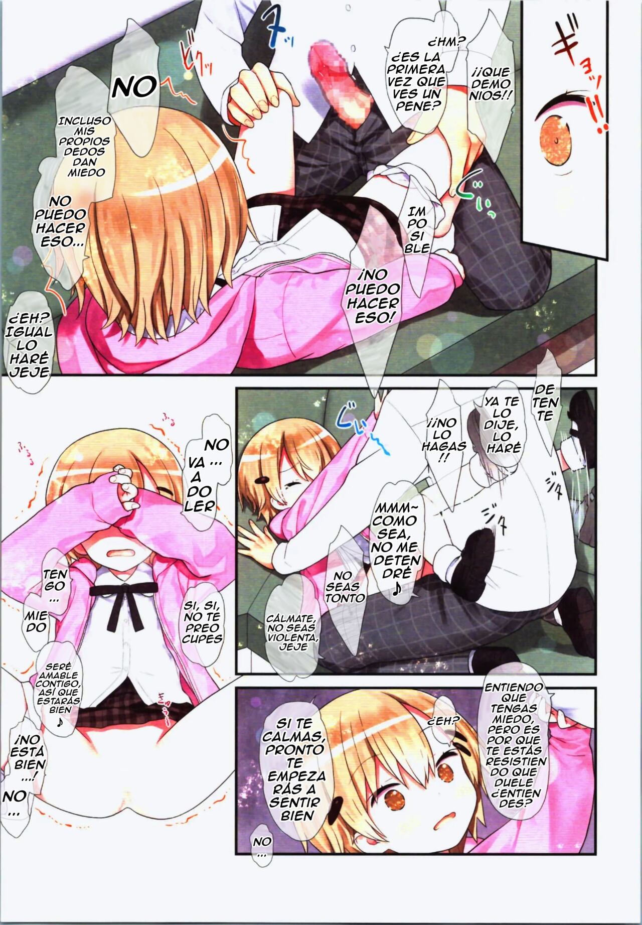 (C100) [Little Hamlet (Kiira)] TS Shoujo Ryou-chan no Mesu Ochi [Spanish] [TF Scans] image number 25