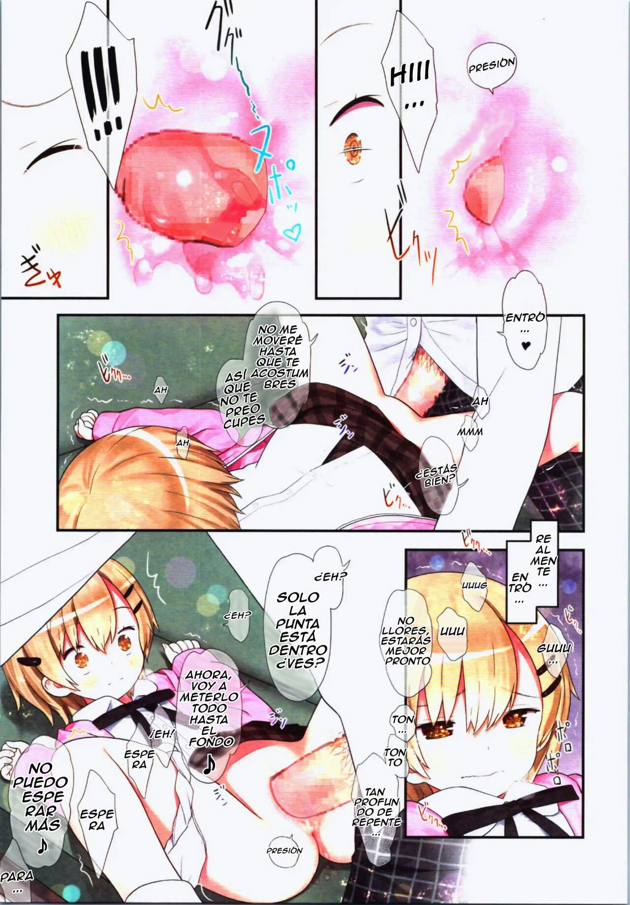 (C100) [Little Hamlet (Kiira)] TS Shoujo Ryou-chan no Mesu Ochi [Spanish] [TF Scans] image number 27