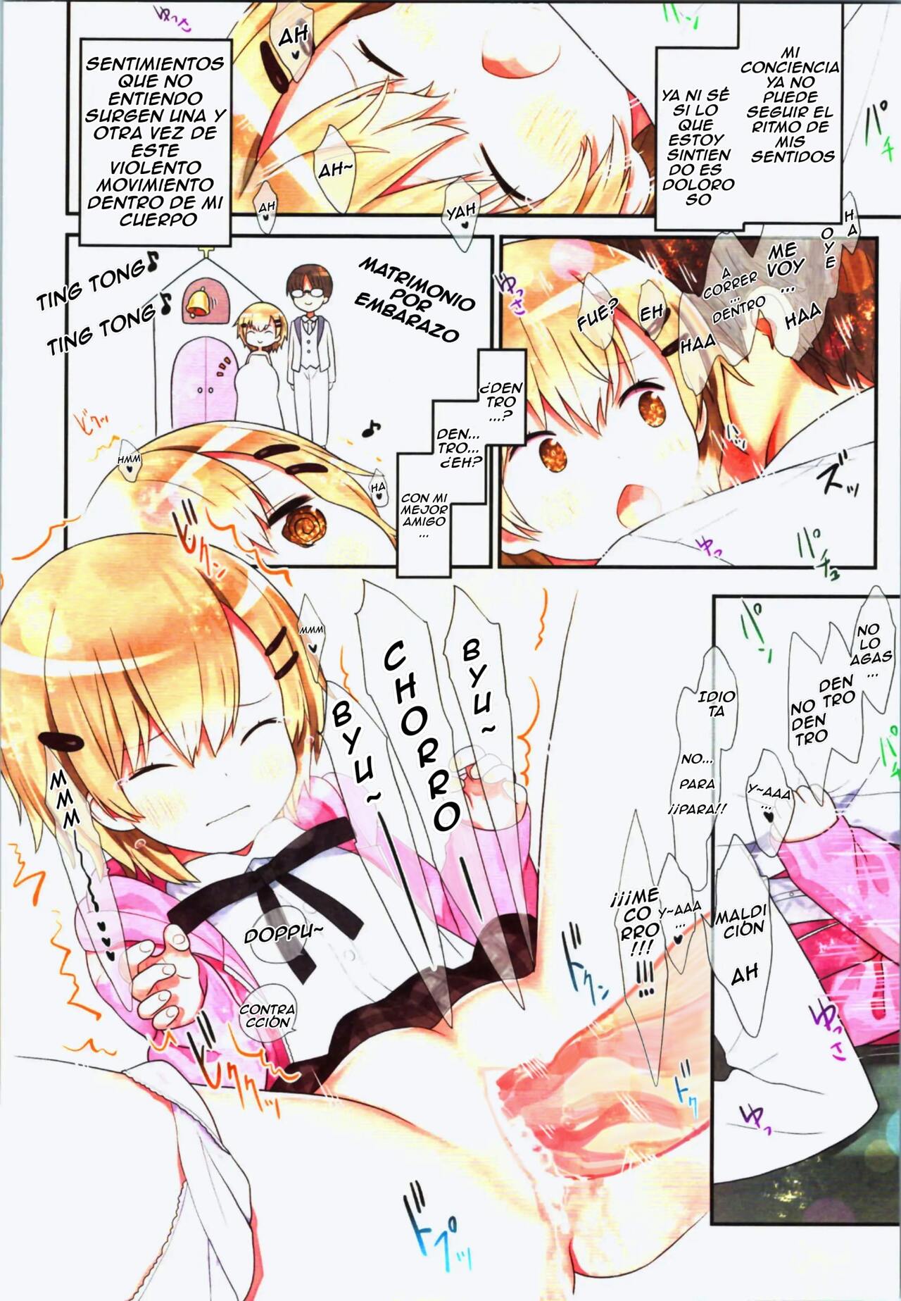 (C100) [Little Hamlet (Kiira)] TS Shoujo Ryou-chan no Mesu Ochi [Spanish] [TF Scans] image number 30