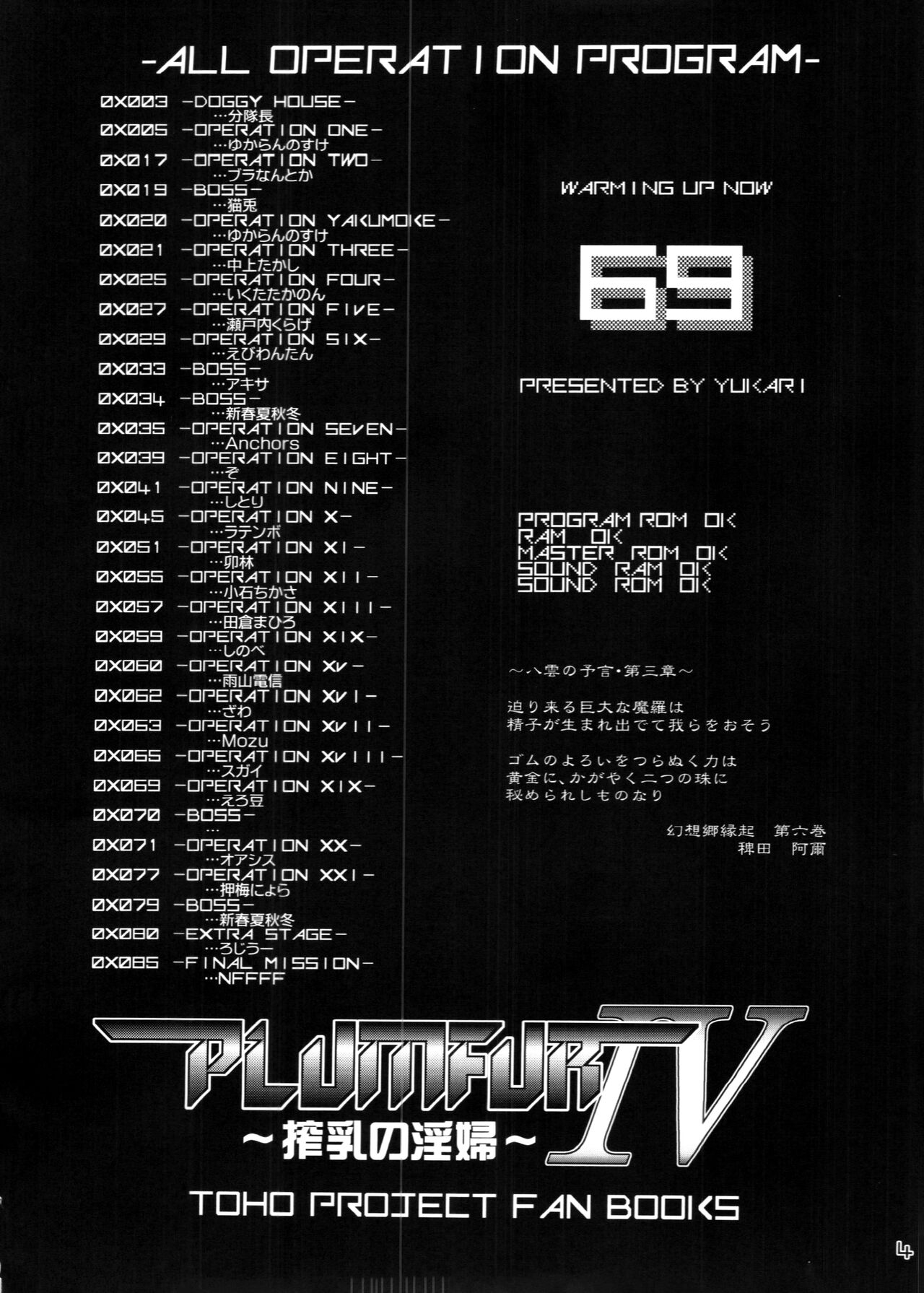 (C88) [Kitsunenomori (Various)] Touhou PLUMFUR 4 (Touhou Project) 图片编号 4