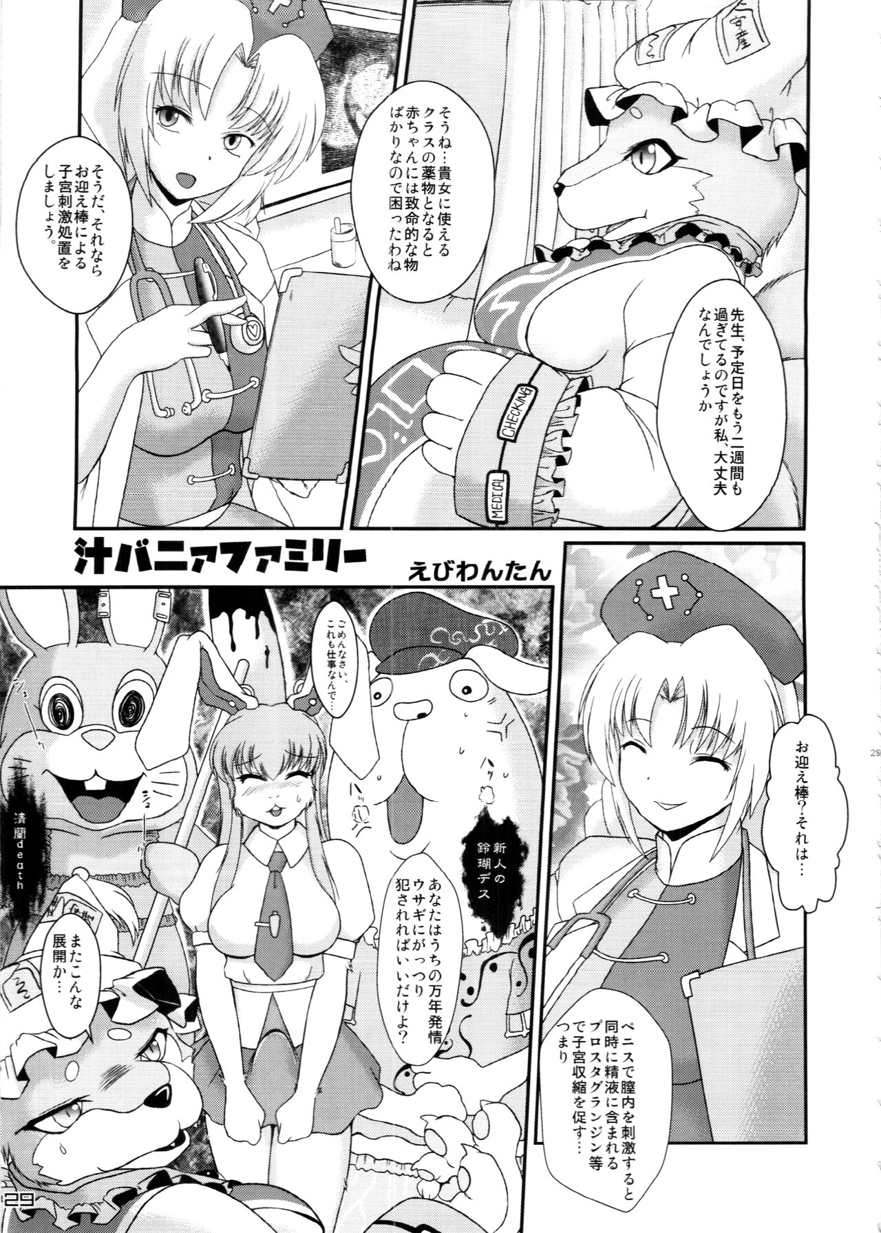 (C88) [Kitsunenomori (Various)] Touhou PLUMFUR 4 (Touhou Project) 图片编号 29