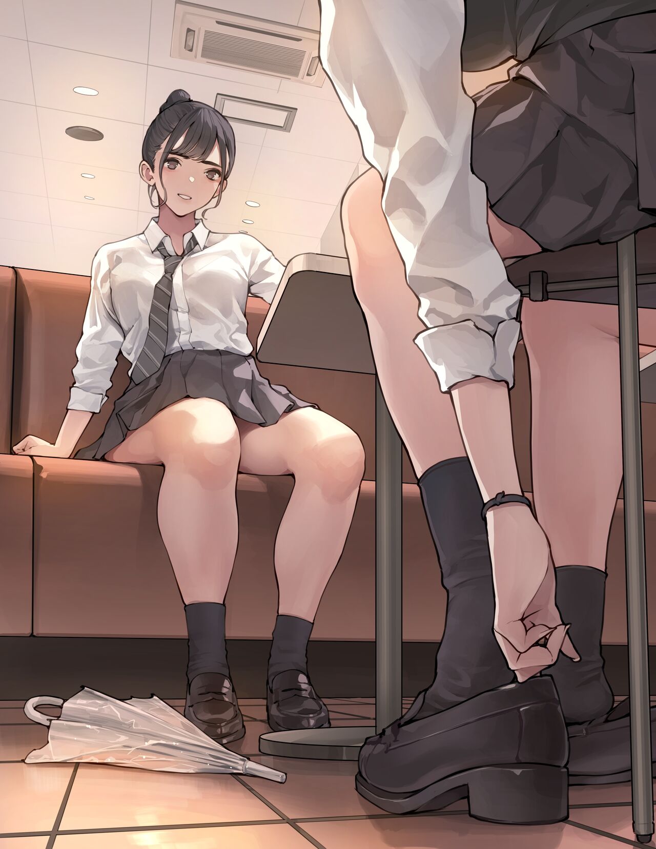 [Minagi Koh] Ashi de Izanau JK [Korean] 图片编号 1