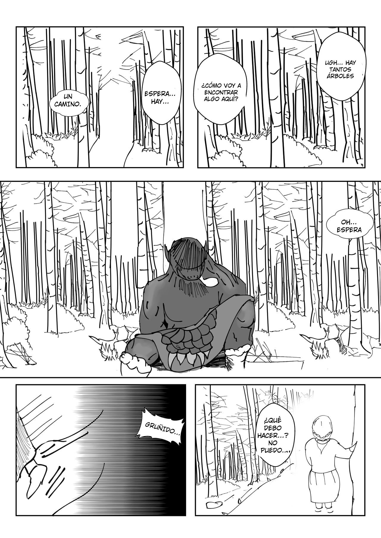 [Ello] Horny wife and Orc [Spanish] [Digital] 4eme image