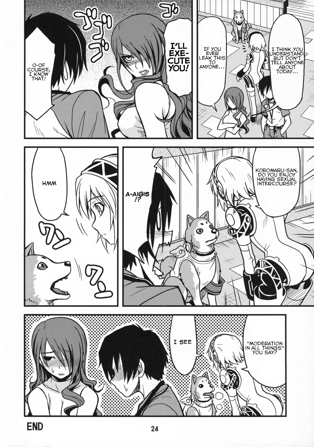 (C71) [Junpuumanpandou (Hida Tatsuo)] Noble Maiden (Persona 3) [English] [QazzyzzaQ] изображение № 23