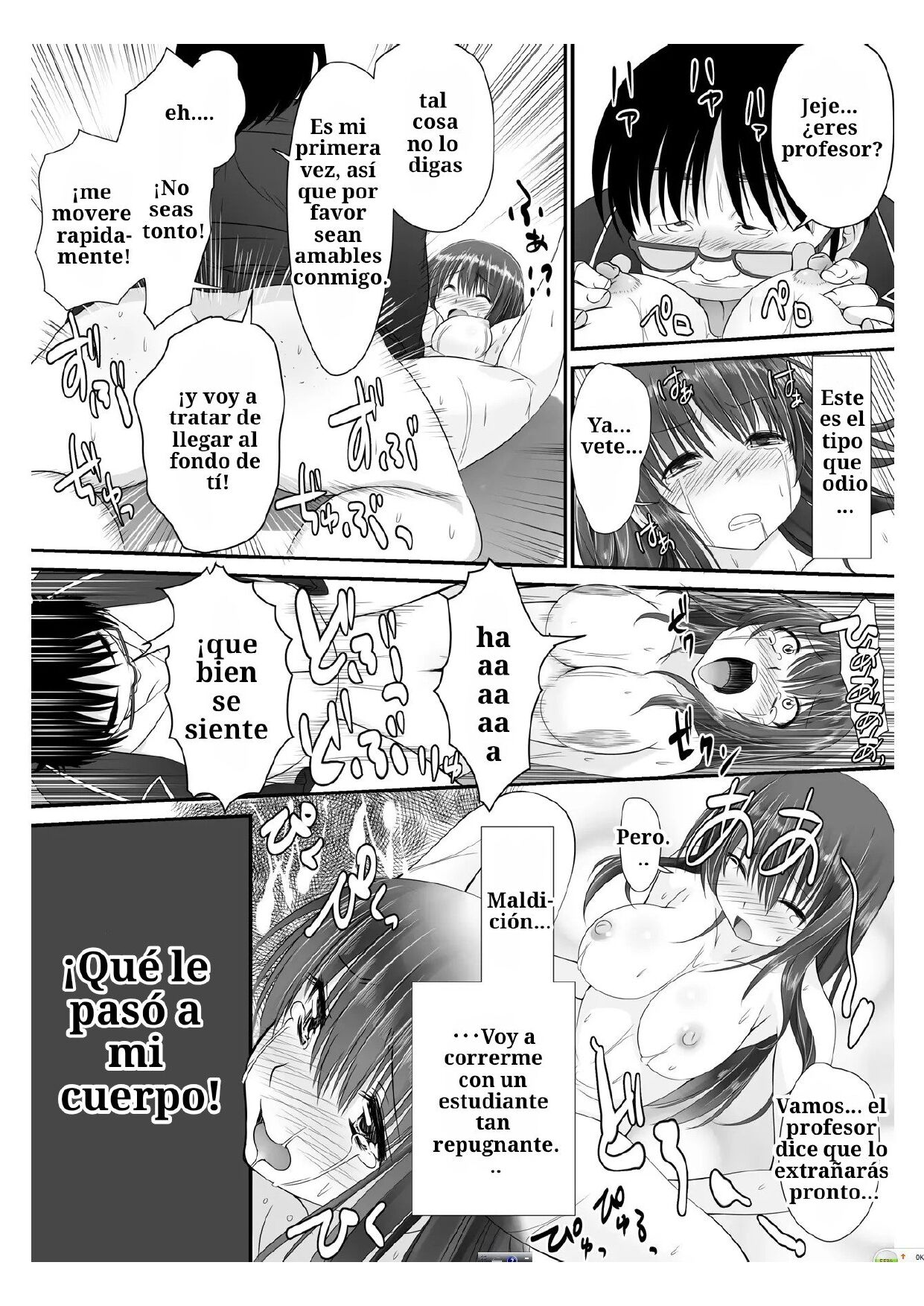 [Takase Muh] Tennyuu Sensei ~Danshikou no Kiraware Kyoushi ga Nyotaika Shitara~ 1 [Spanish] [TF Scans] 图片编号 20