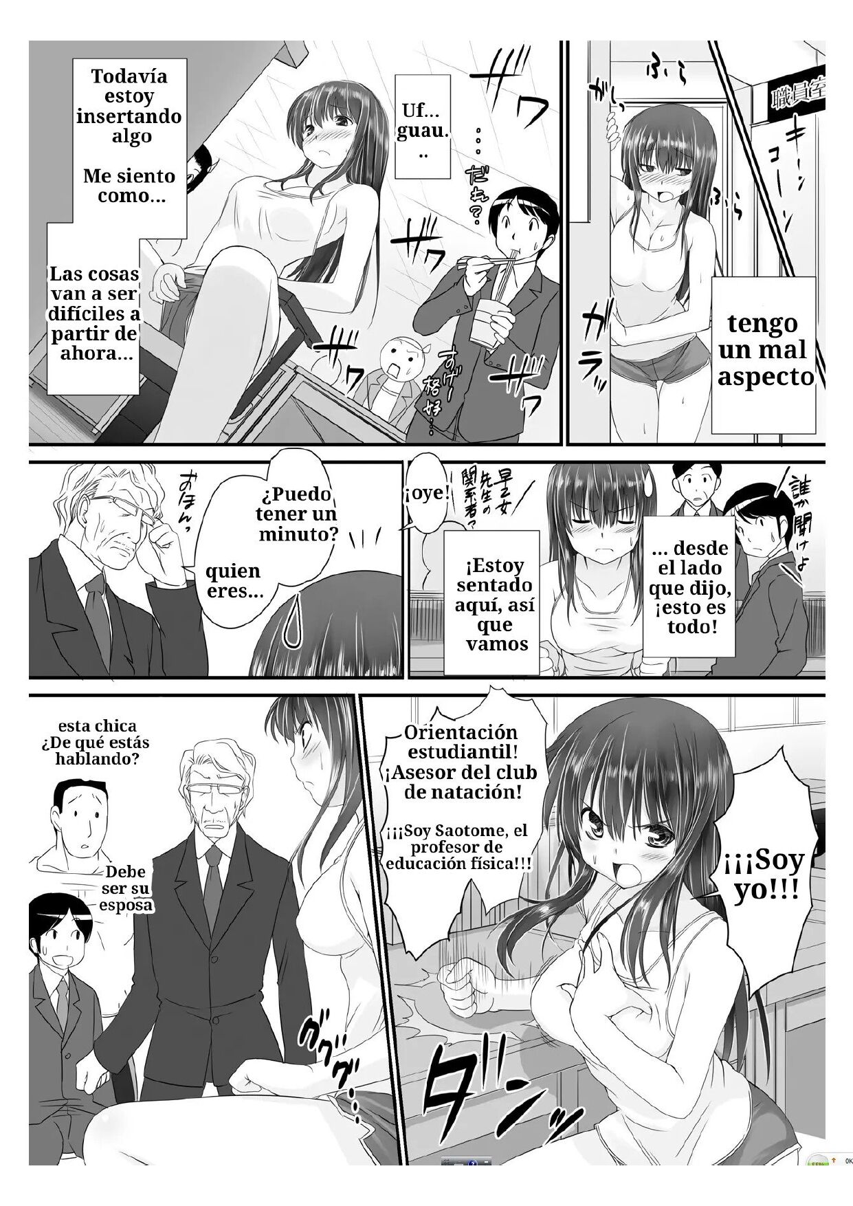 [Takase Muh] Tennyuu Sensei ~Danshikou no Kiraware Kyoushi ga Nyotaika Shitara~ 1 [Spanish] [TF Scans] 图片编号 21