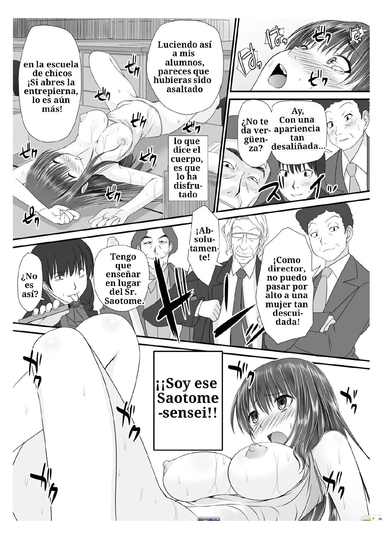 [Takase Muh] Tennyuu Sensei ~Danshikou no Kiraware Kyoushi ga Nyotaika Shitara~ 1 [Spanish] [TF Scans] 图片编号 25