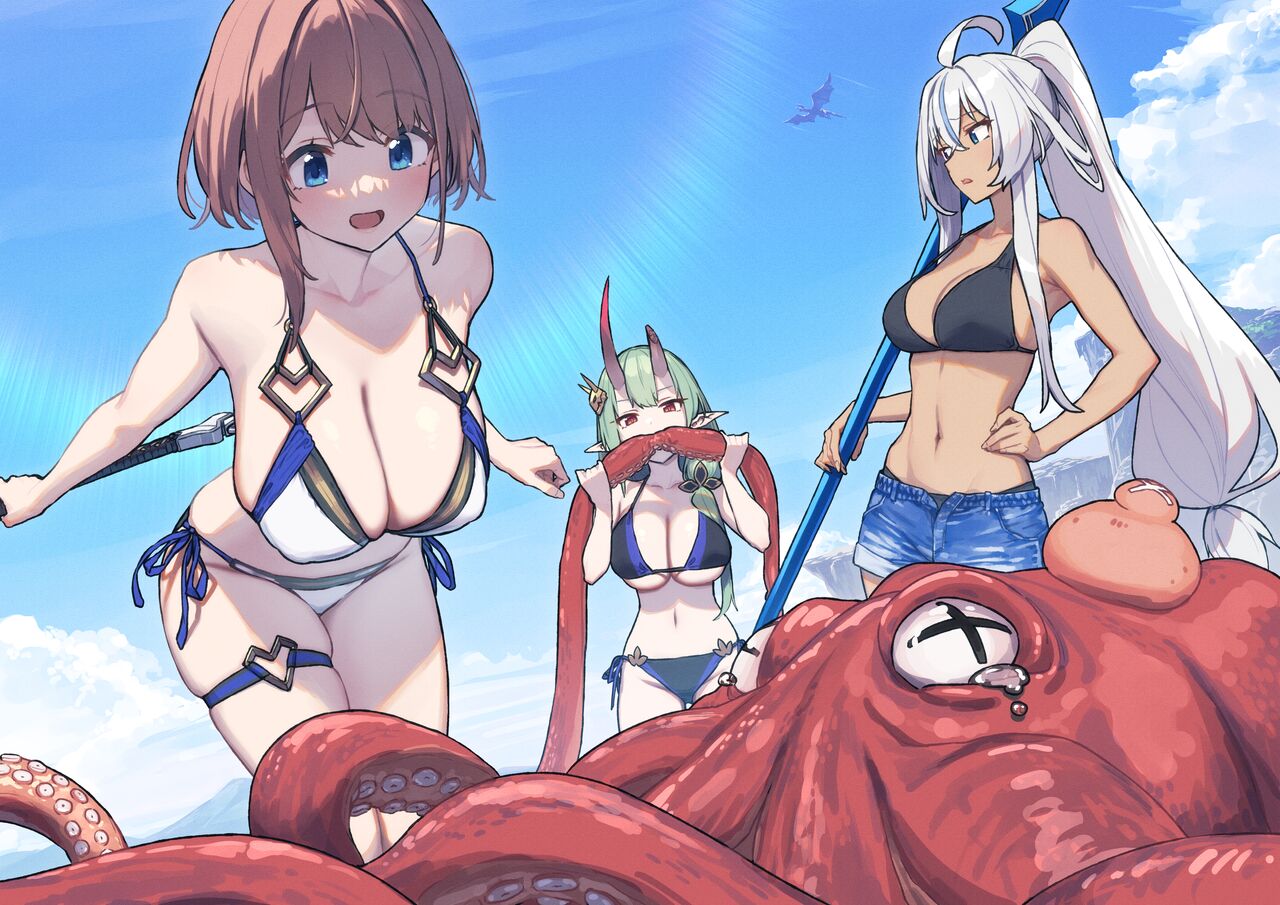 [Pony Farm (Bonnie)] Tako to Hitoyo-chantachi 画像番号 1