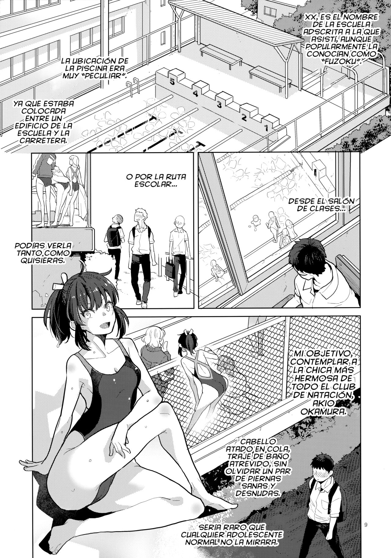 [Karegare (Kagami, Rei)] Doukyuusei Fuuzoku 2 | Prostitutas de Clase 2 [Spanish] [NekoCreme] Bildnummer 8