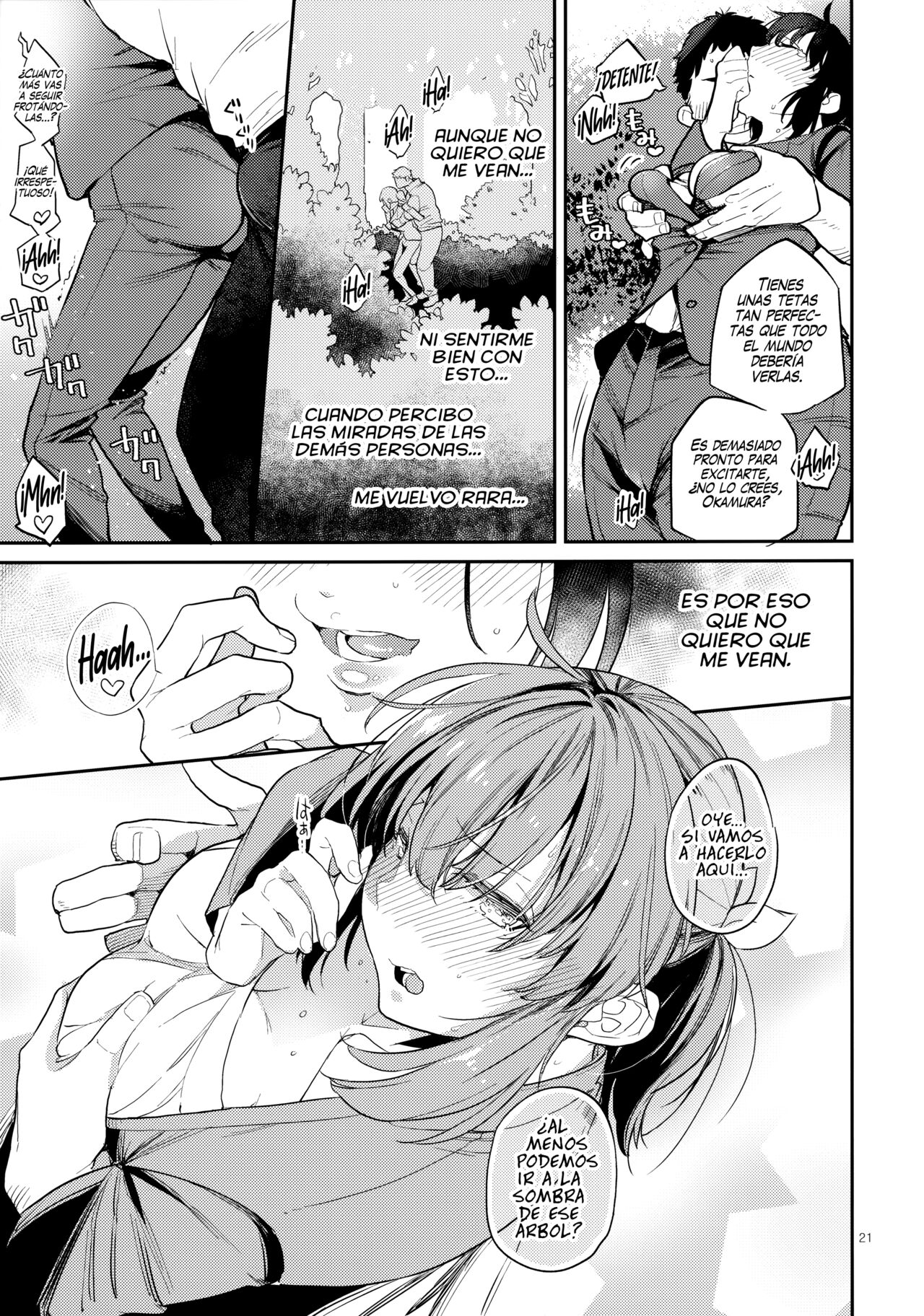 [Karegare (Kagami, Rei)] Doukyuusei Fuuzoku 2 | Prostitutas de Clase 2 [Spanish] [NekoCreme] Bildnummer 20