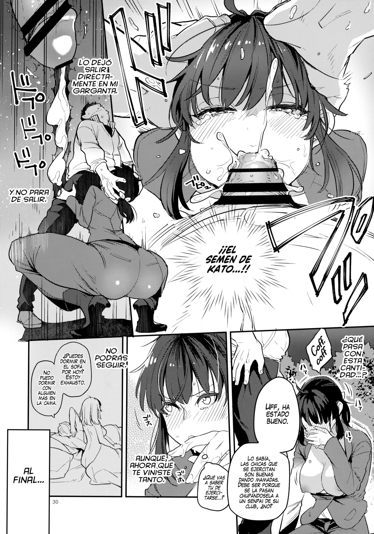 [Karegare (Kagami, Rei)] Doukyuusei Fuuzoku 2 | Prostitutas de Clase 2 [Spanish] [NekoCreme] Bildnummer 29