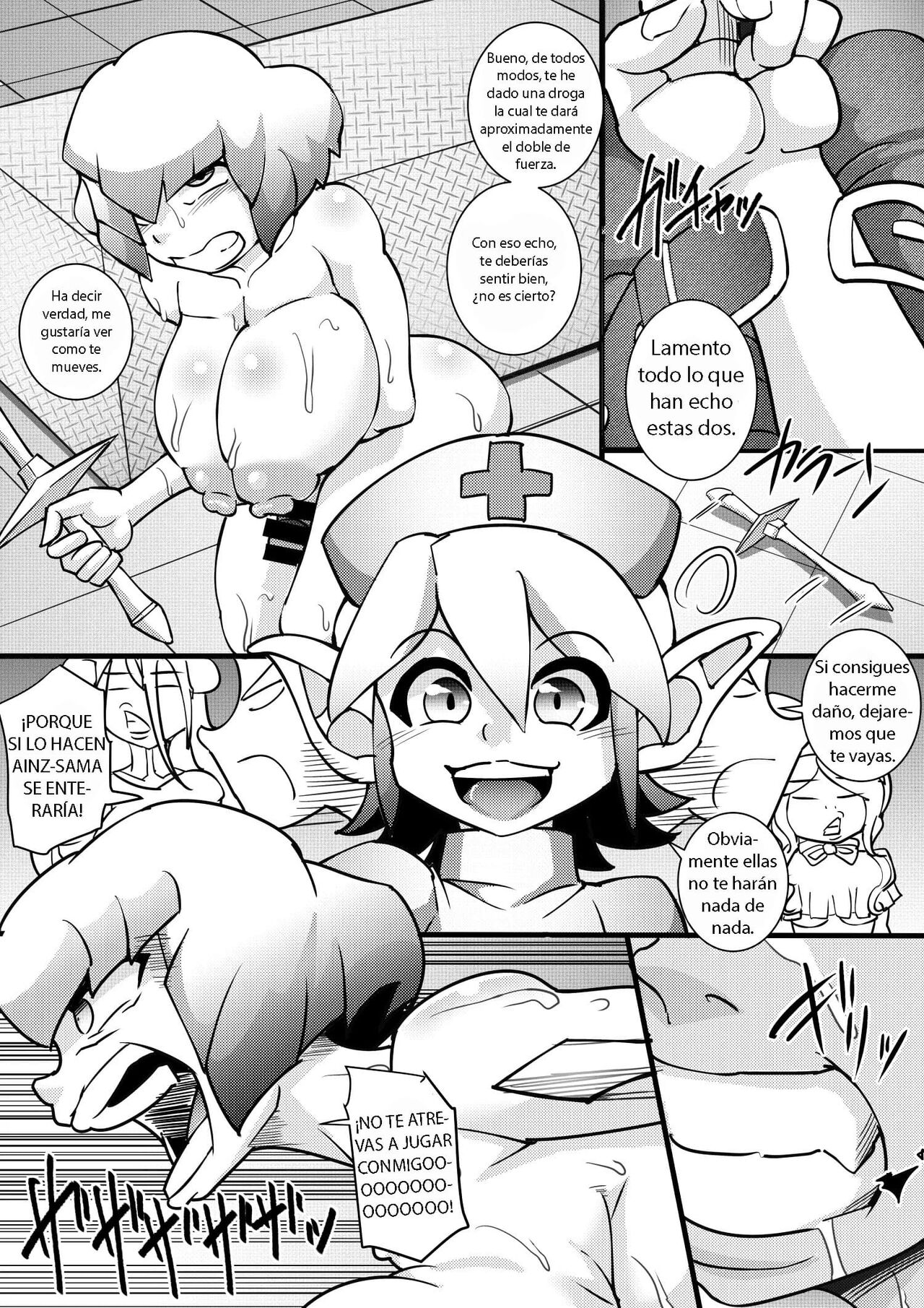 [Seishimentai (Syouryuupen)] OverHole (Overlord) [Spanish] [El Palacio de la Lujuria] [Digital] numero di immagine  14