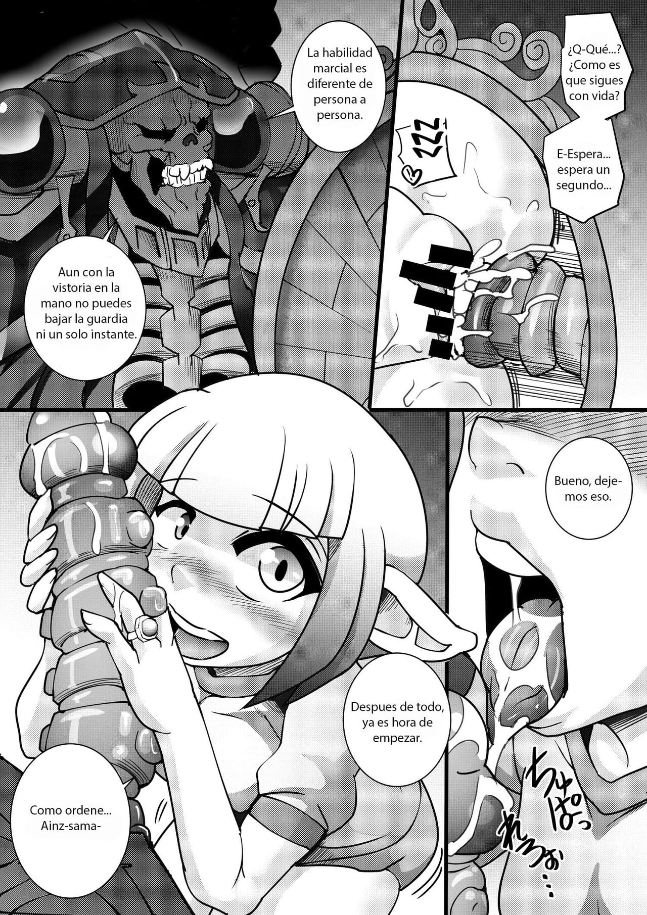 [Seishimentai (Syouryuupen)] OverHole (Overlord) [Spanish] [El Palacio de la Lujuria] [Digital] numero di immagine  25