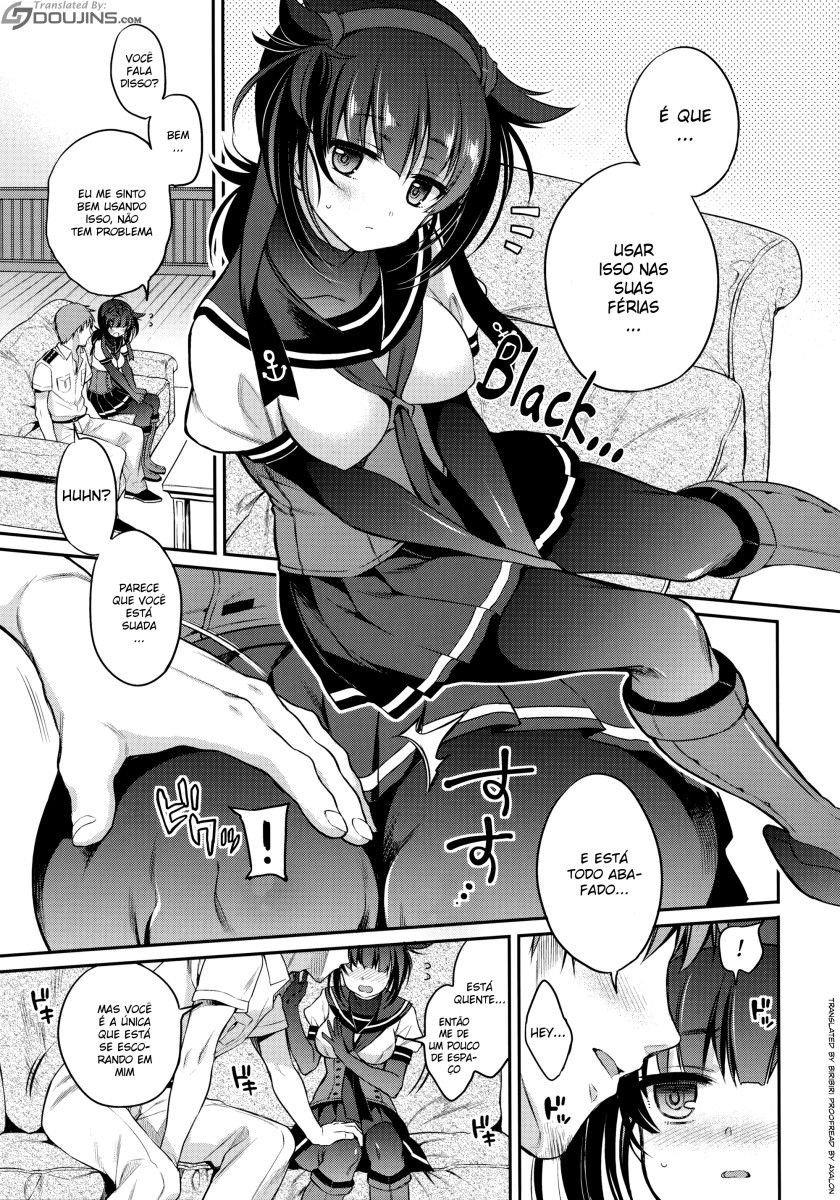 (C92) [K+W (Sasachinn)] Hatsuzuki to Muremure Muramura Natsu Ecchi! | Having Stuffy Sex On The First Month Of Summer! (Kantai Collection -KanColle-) [Portuguese-BR] 이미지 번호 6