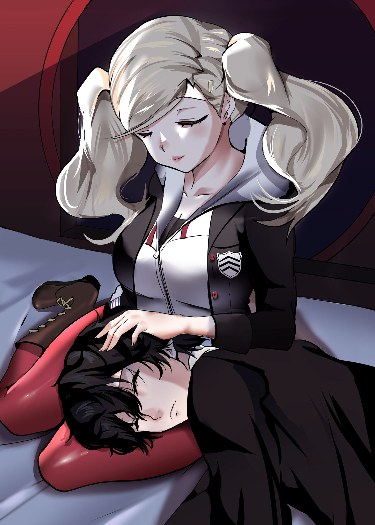 [Nekone, RaitoninguUsagi] Lovers night in (Persona 5) [English] 이미지 번호 16