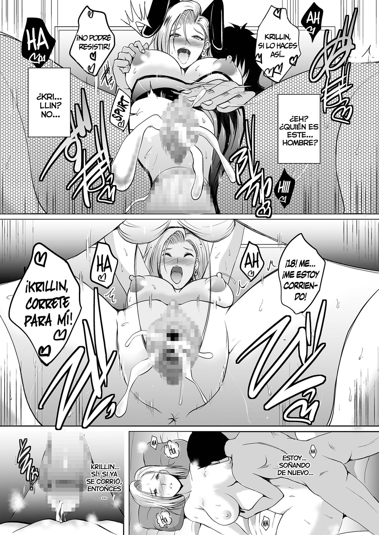 [Shouchuu MAC (Hozumi Kenji)] any wish any hope (Dragon Ball Z) [Spanish] [NTINFS] [Digital] 画像番号 15