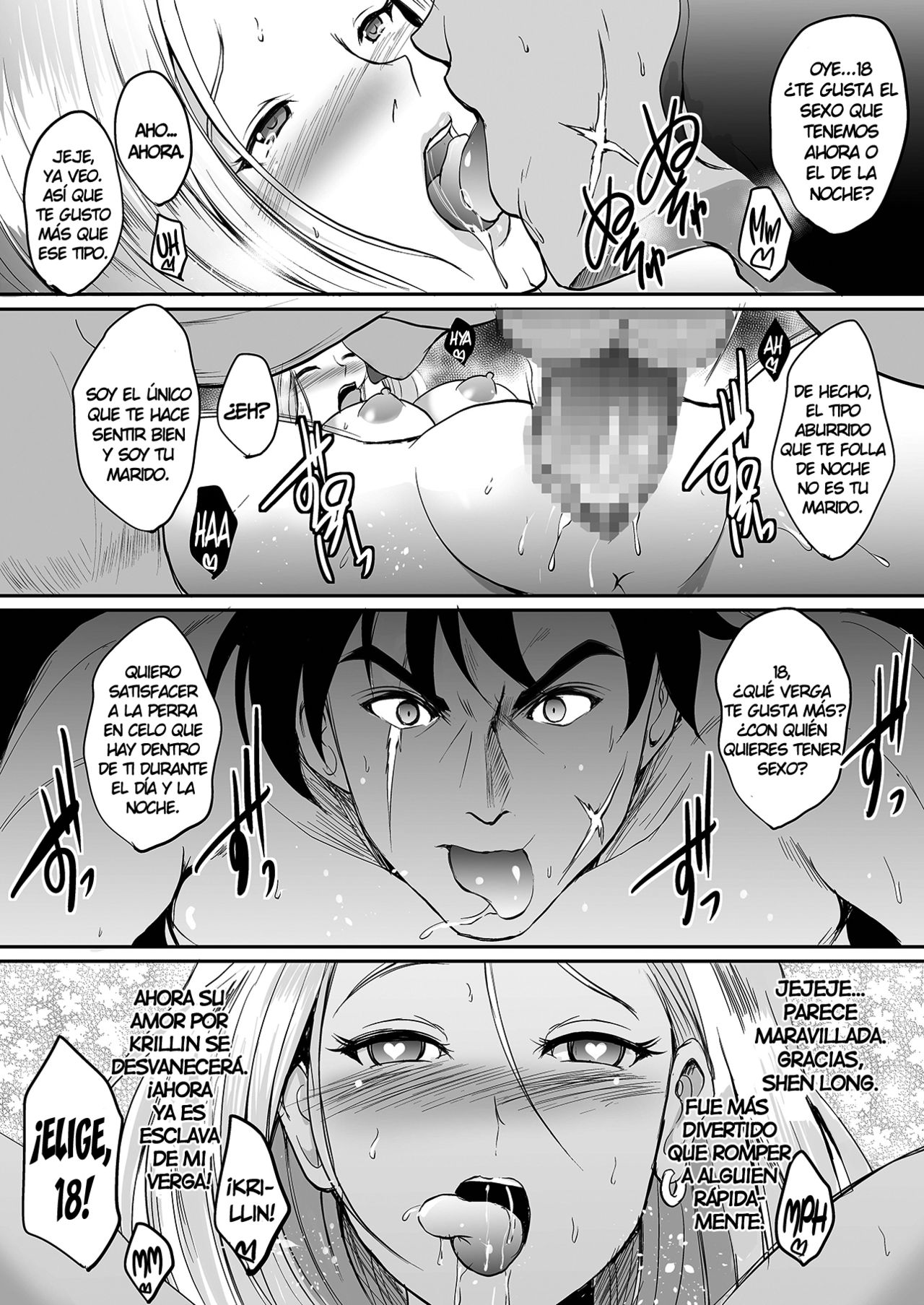 [Shouchuu MAC (Hozumi Kenji)] any wish any hope (Dragon Ball Z) [Spanish] [NTINFS] [Digital] 画像番号 22