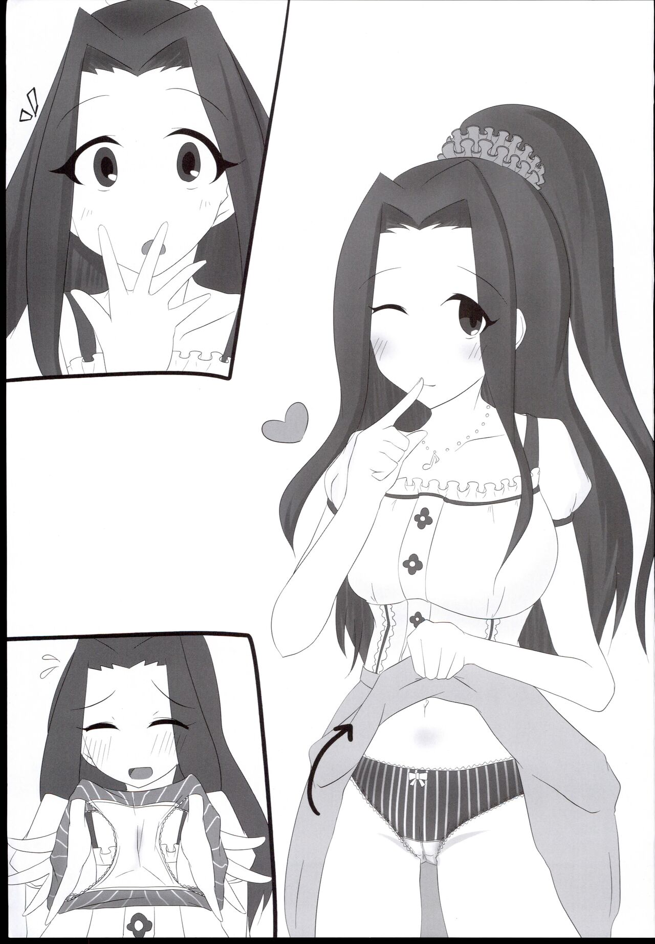 [Shoujiki na usotsuki] Pants misete! (THE IDOLM@STER CINDERELLA GIRLS) 图片编号 5