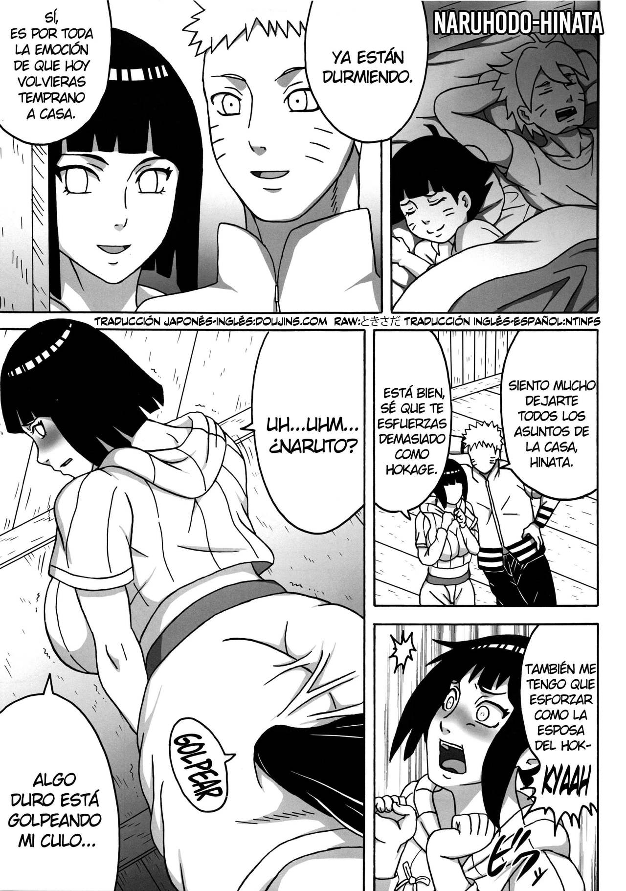 (C95) [Pukkara-dou (Various)] Uzumaki-san ni Omotenashi (Naruto) [Spanish][NTINFS] Bildnummer 4