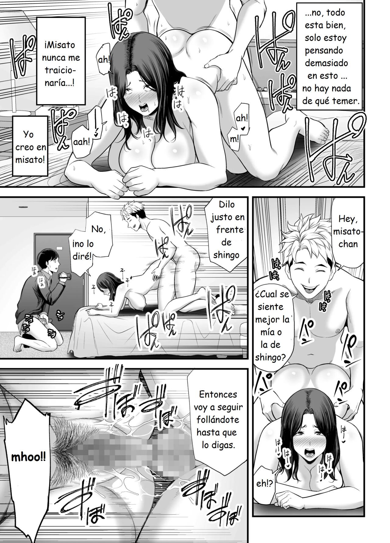 [Ura Meshiya (Maccha Neji)] Seisozuma Netorase... [Spanish] numero di immagine  51