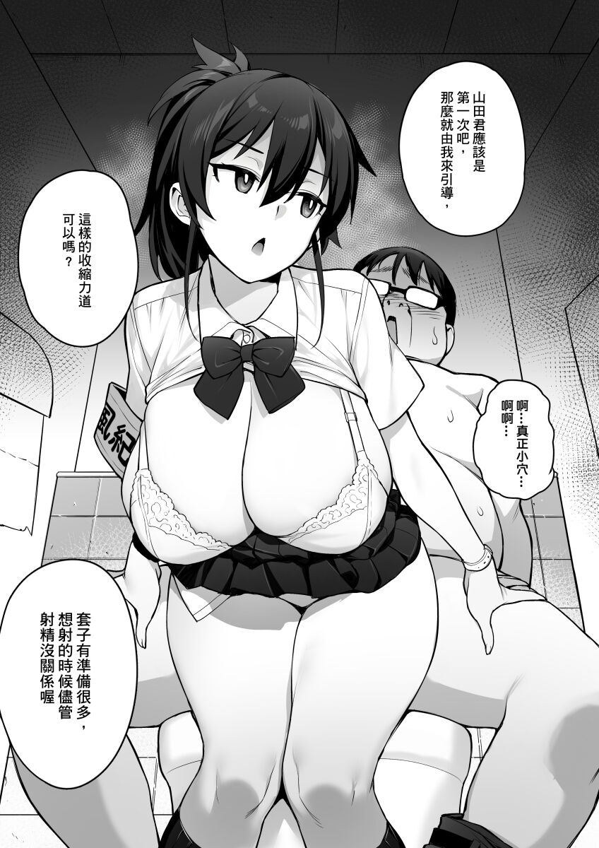 [TRY] 聽說新任風紀委員長胸部很大這回事 [Chinese] [Decensored] [Non-glasses] 图片编号 11