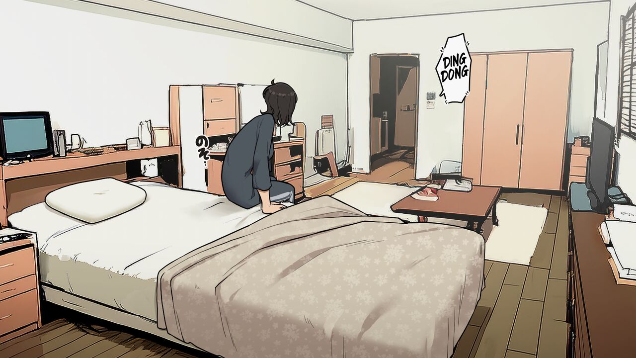 [Wakamatsu] Takuhaibin no Uketorikata ga Dandan Darashinaku Natte Iku OL-chan (+ Ura-hen) | A Woman Whose Greetings to the Delivery Man Gradually Get Sloppier (+ Other Side) [English] 图片编号 11