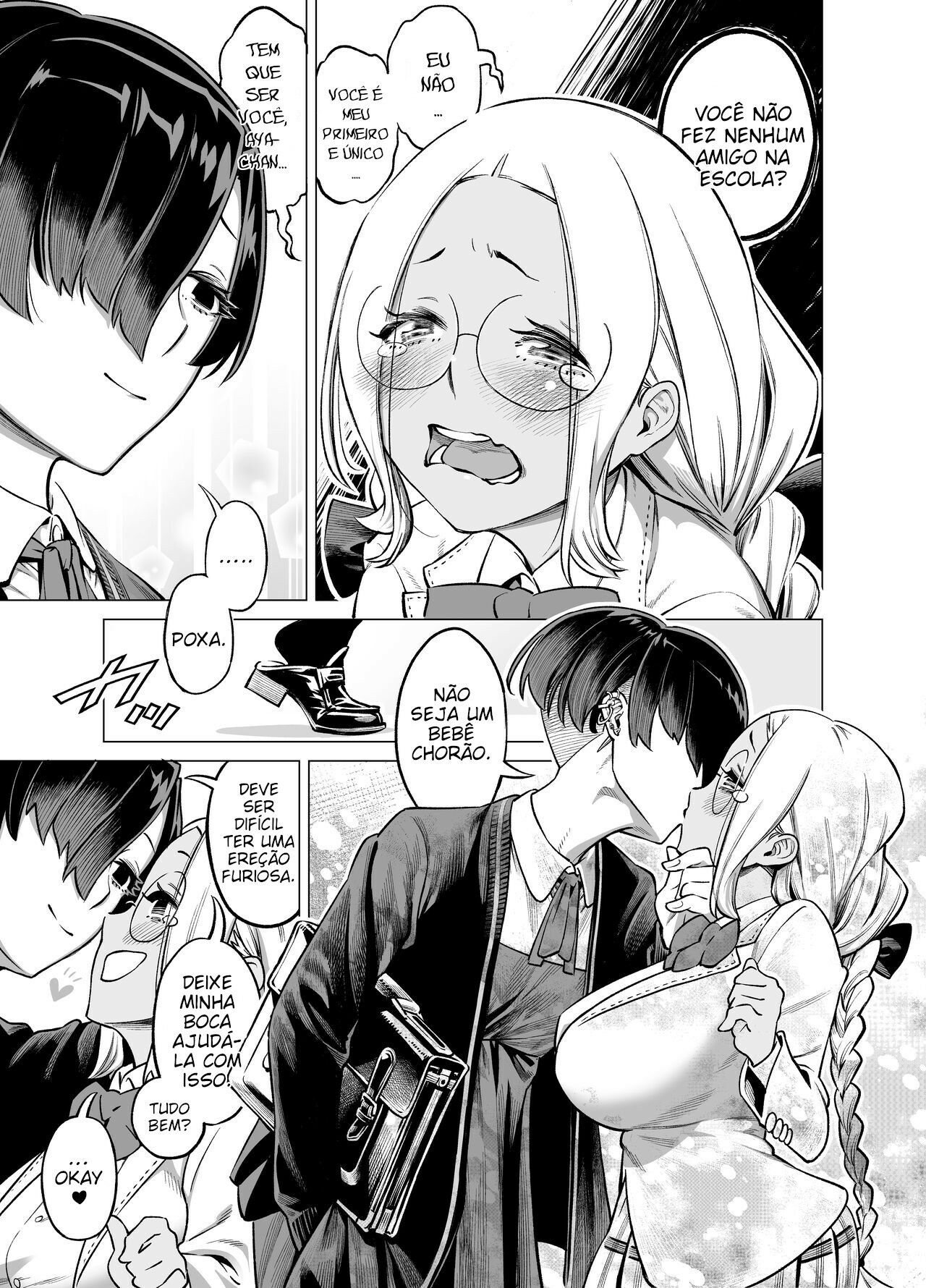 [Tototo] Wagamama de Samishigariya na Futanari no Osananajimi ga Yokkyuu Fuman ni Natta node Kaishou shite ageru Hanashi [pt-BR] [Batata Suprema] - Bakai.org image number 10