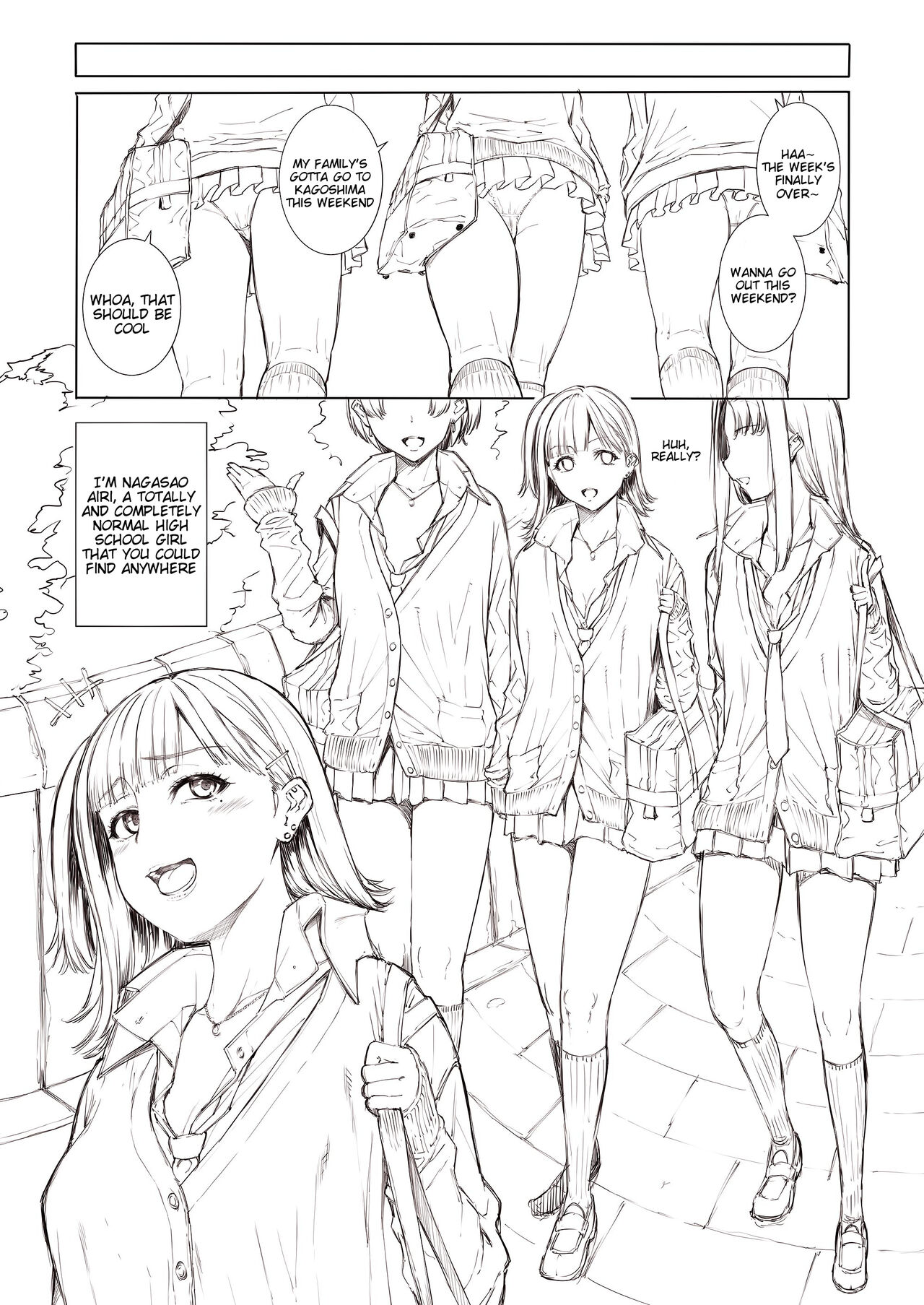 [Yoshida Inuhito] Doko ni Demo iru Goku Futsuu-souna Joshi (ongoing) [English] [Tigoris Translates] 8eme image