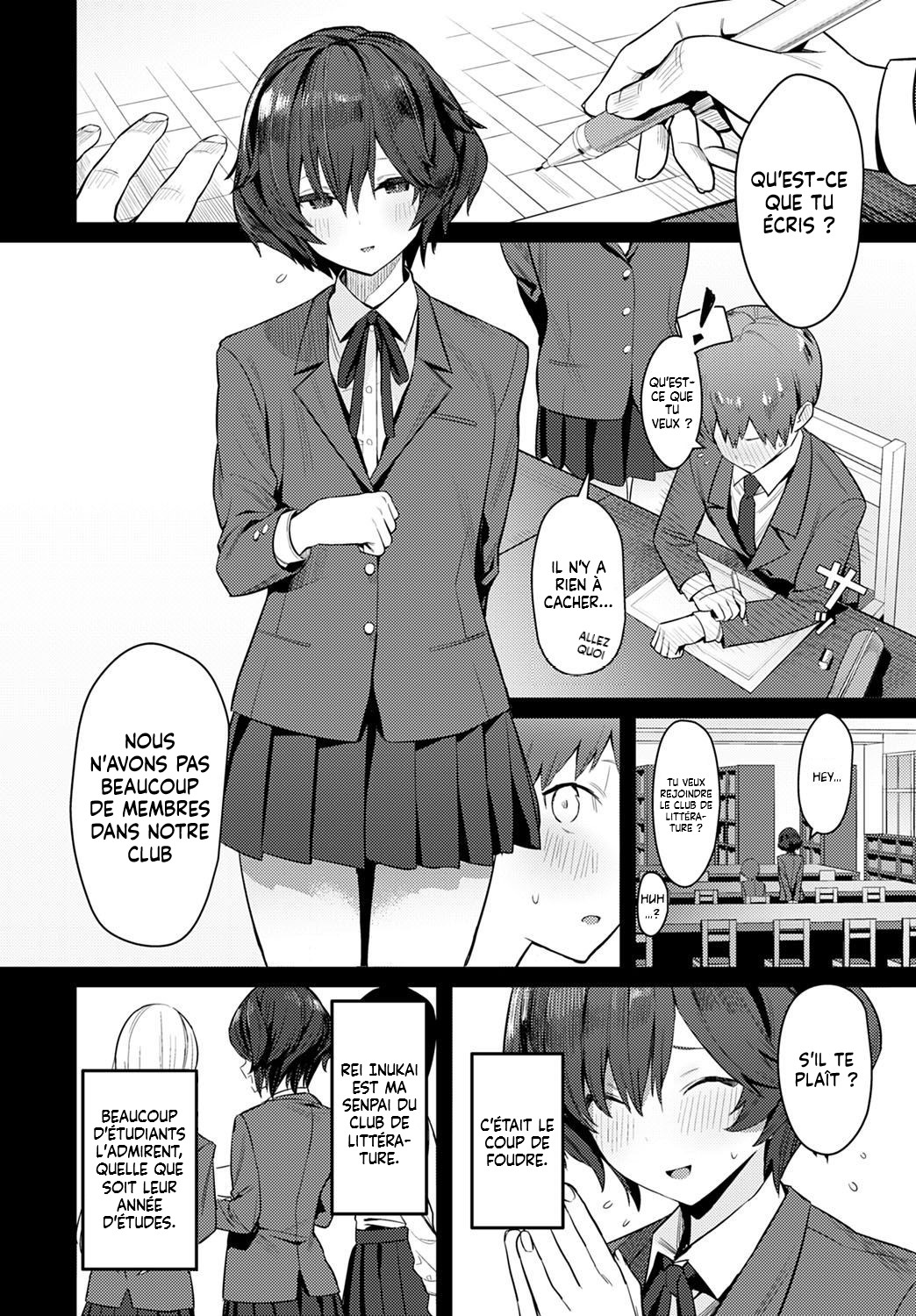 [Enokido] Otonashi Ookami | The Quiet Wolf (COMIC Anthurium 2021-03) [French] [Histoire d'Hentai] изображение № 3