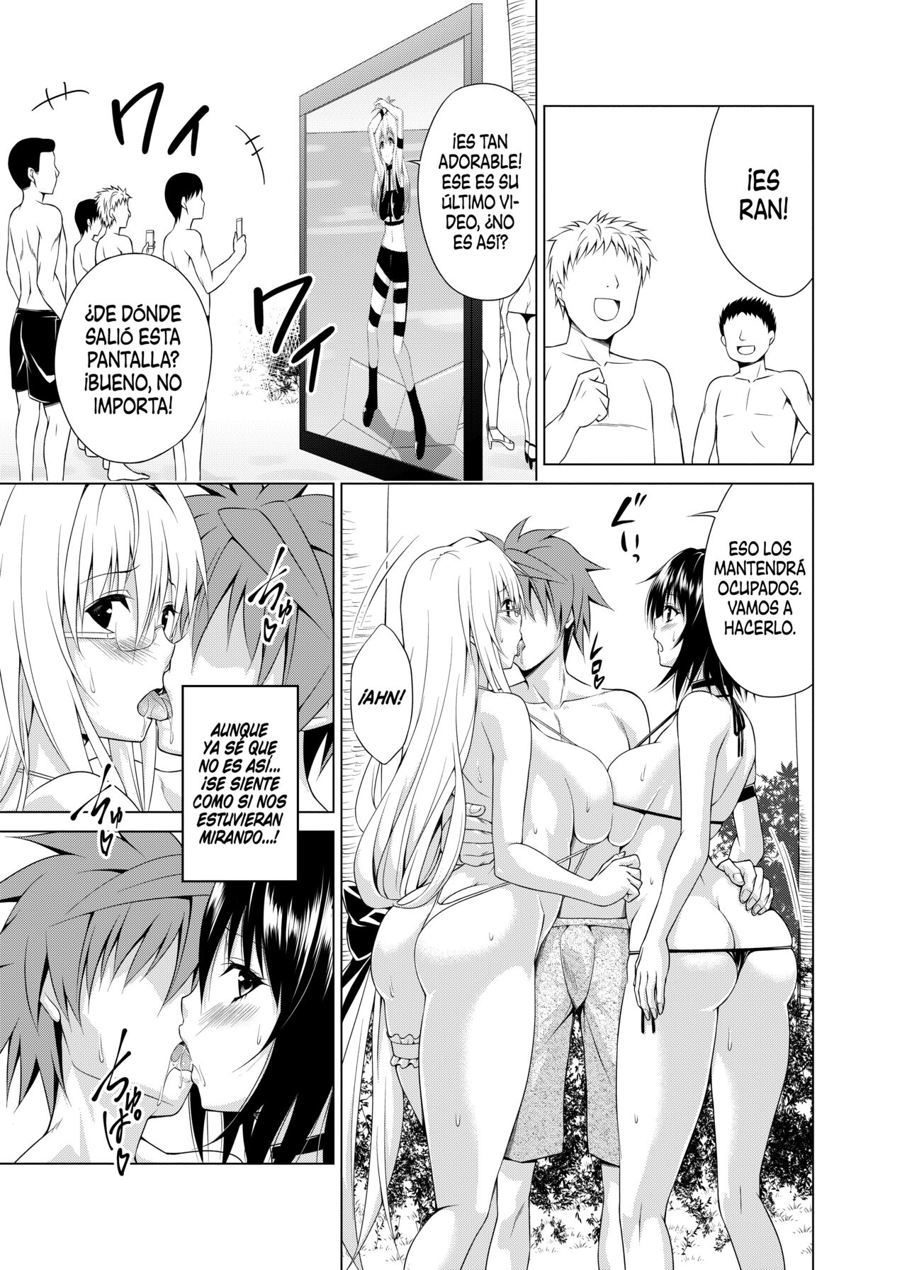 [TORA MACHINE (Kasukabe Taro)] Trouble★Teachers vol. 6 (To LOVE-Ru) [Spanish] [Naruhodo!] 图片编号 8