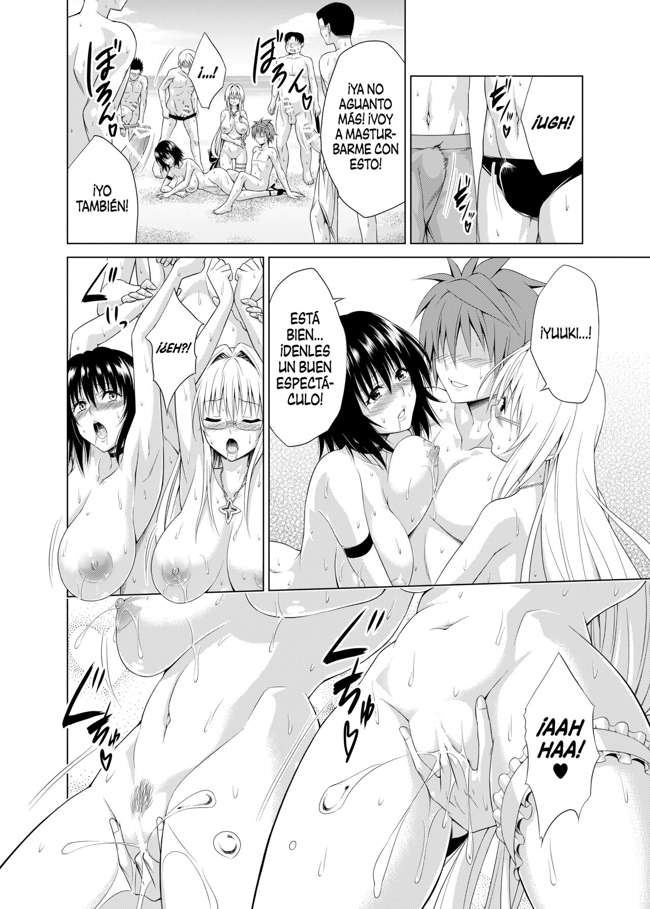 [TORA MACHINE (Kasukabe Taro)] Trouble★Teachers vol. 6 (To LOVE-Ru) [Spanish] [Naruhodo!] 图片编号 33