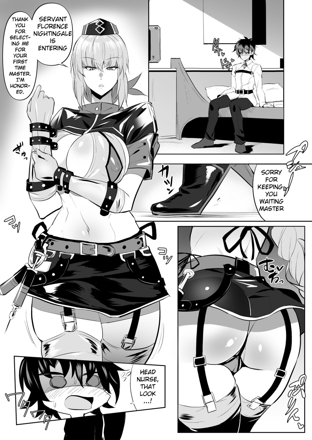 [Jikomankitsu. (WTwinMkⅡ2nd)] Nightingale true LOVE (Fate/Grand Order) [English] [UncontrolSwitch] imagen número 3