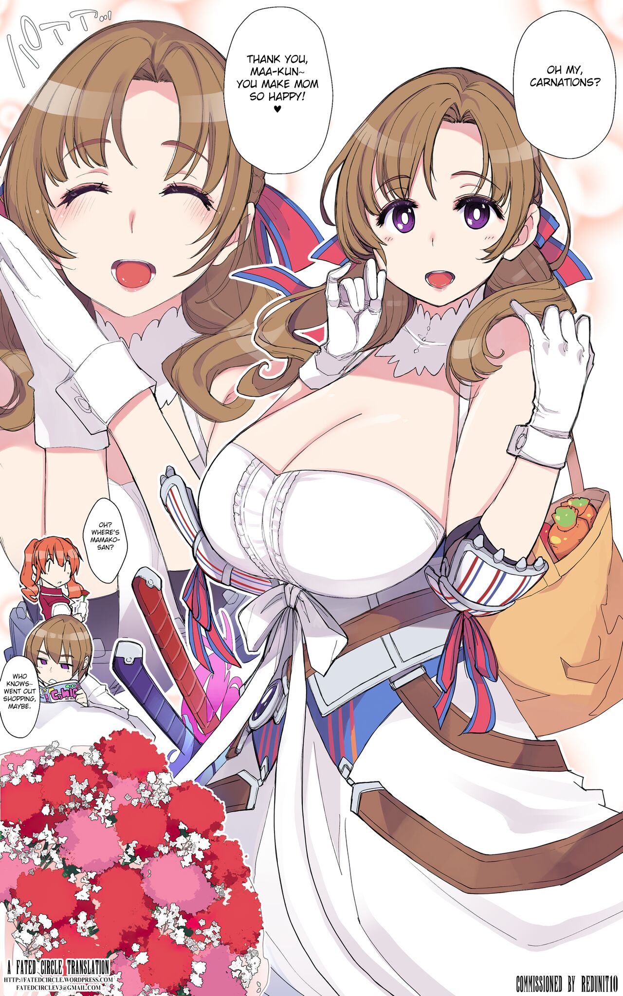 [Xration (mil)] Mother's Day (Tsujou Kougeki ga Zentai Kougeki de 2-kai Kougeki no Okaasan wa Suki desu ka?) [English] [FC] 图片编号 1