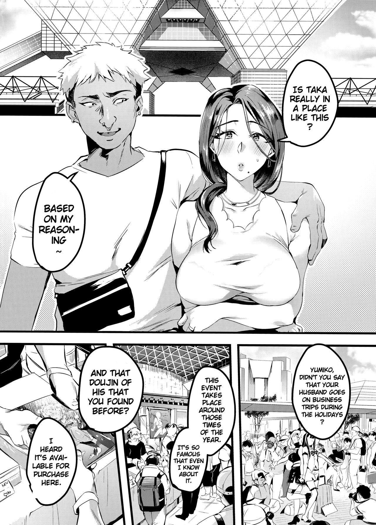 [Minamoto] I Shouldn't Have Gone To The Doujinshi Convertion Without Telling My Wife [English] [Chap.1 to 3 + Divorced with a child 1&2] 画像番号 53