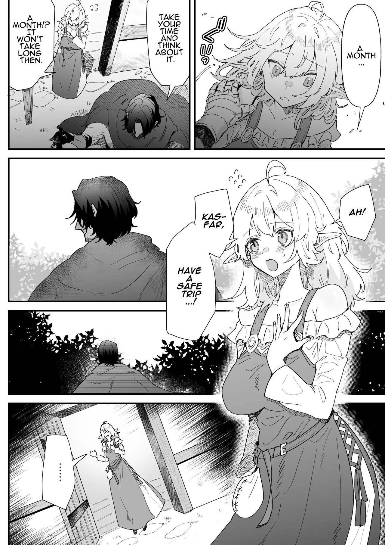[Nayuta no Hakobune (Shishikura Sendou)] Issennen no Ai o Shinjite | In Belief of a Thousand Year Long Love [English] image number 48
