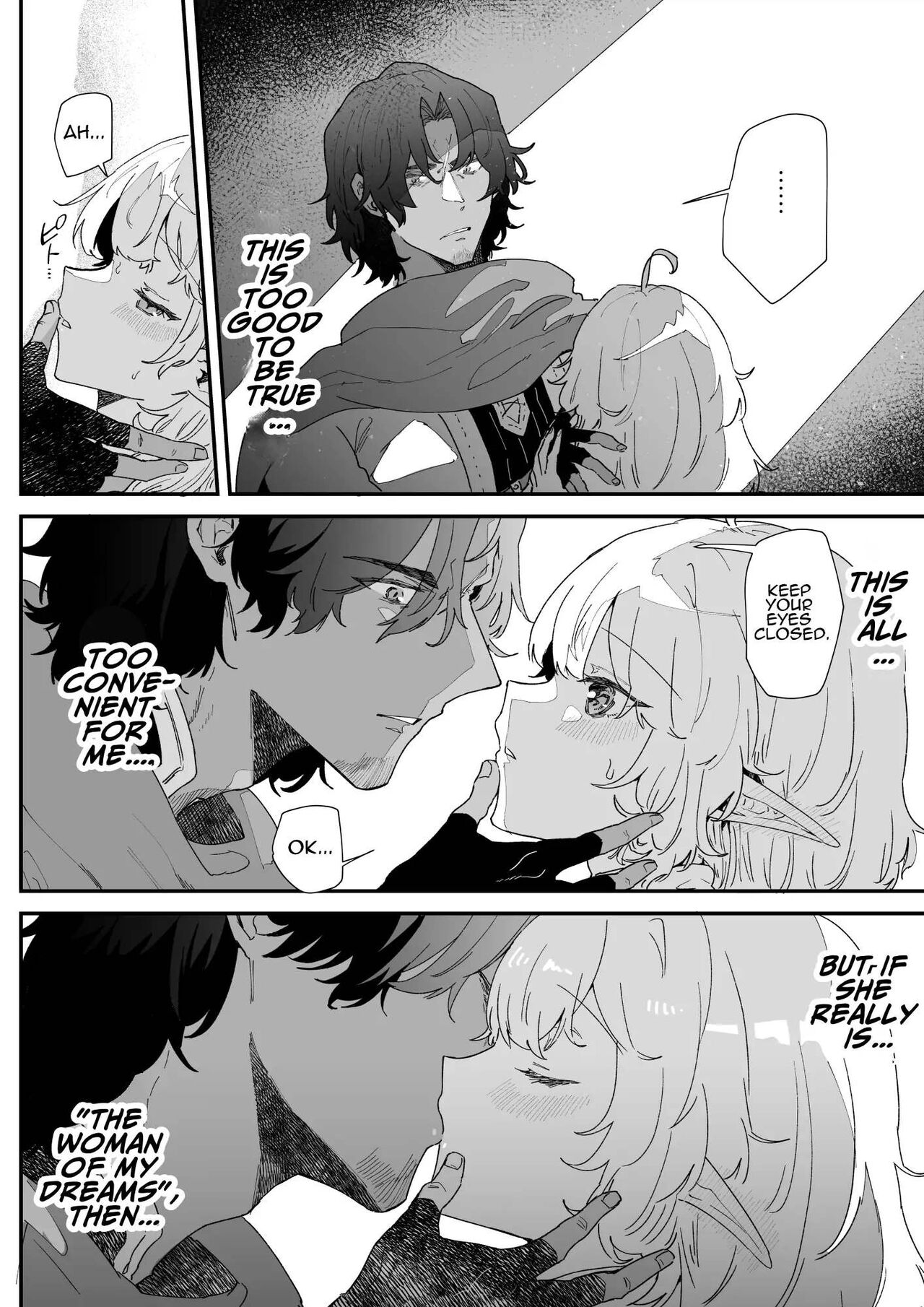 [Nayuta no Hakobune (Shishikura Sendou)] Issennen no Ai o Shinjite | In Belief of a Thousand Year Long Love [English] image number 56