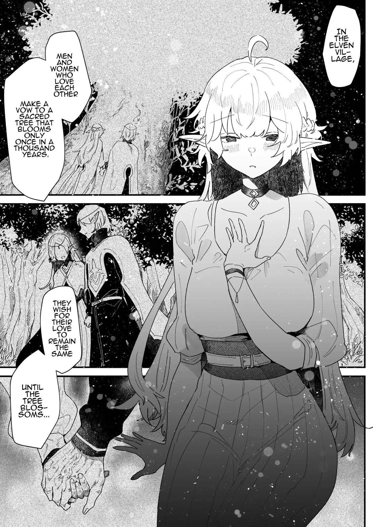 [Nayuta no Hakobune (Shishikura Sendou)] Issennen no Ai o Shinjite | In Belief of a Thousand Year Long Love [English] image number 84