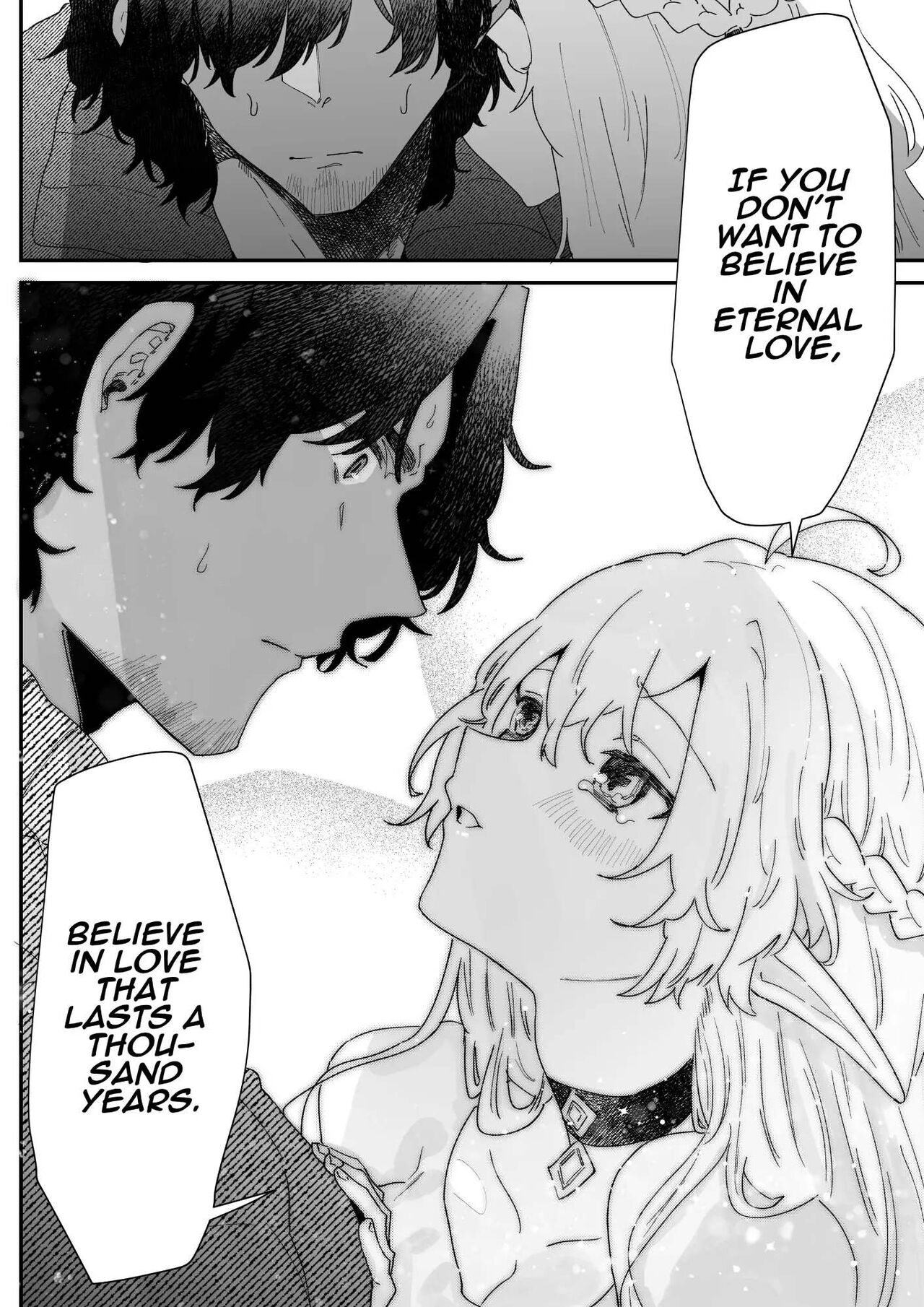 [Nayuta no Hakobune (Shishikura Sendou)] Issennen no Ai o Shinjite | In Belief of a Thousand Year Long Love [English] image number 85