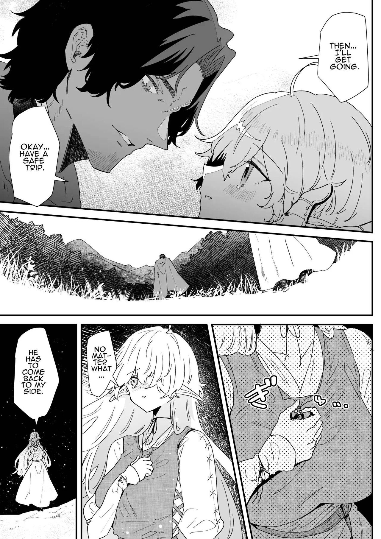 [Nayuta no Hakobune (Shishikura Sendou)] Issennen no Ai o Shinjite | In Belief of a Thousand Year Long Love [English] image number 114