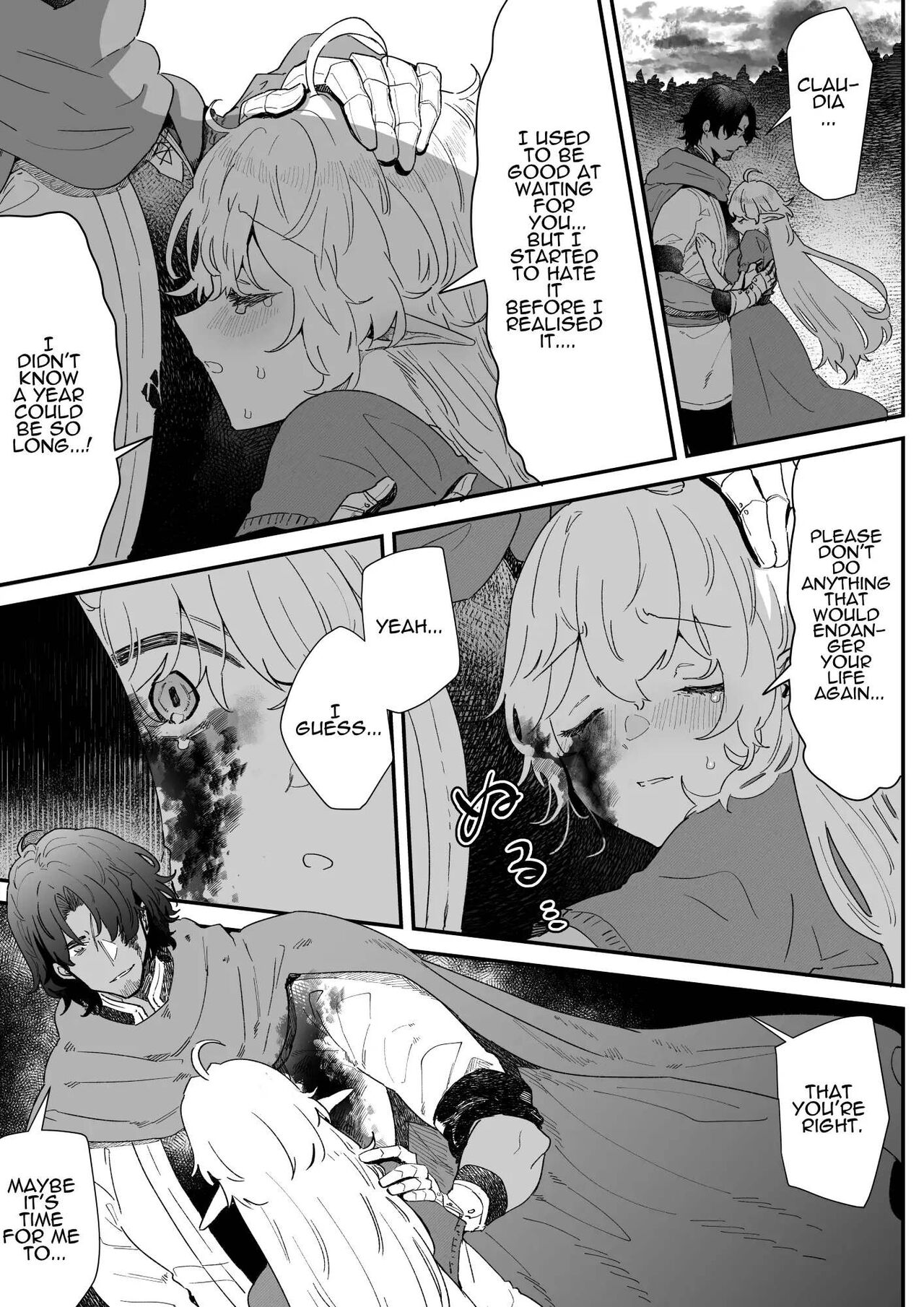 [Nayuta no Hakobune (Shishikura Sendou)] Issennen no Ai o Shinjite | In Belief of a Thousand Year Long Love [English] image number 130