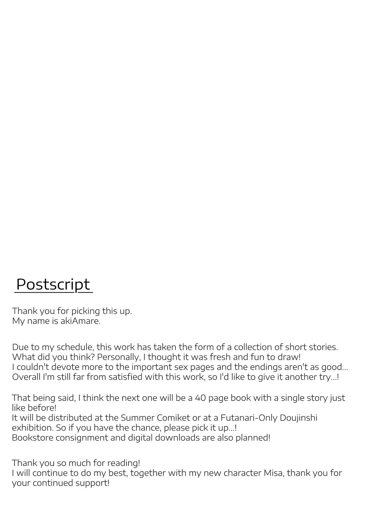 [Futamare (akiAmare)] Futanarikko wa Date yori mo xxx ga Shitai Tanpenshuu [Digital] [English] [Baron] 27eme image