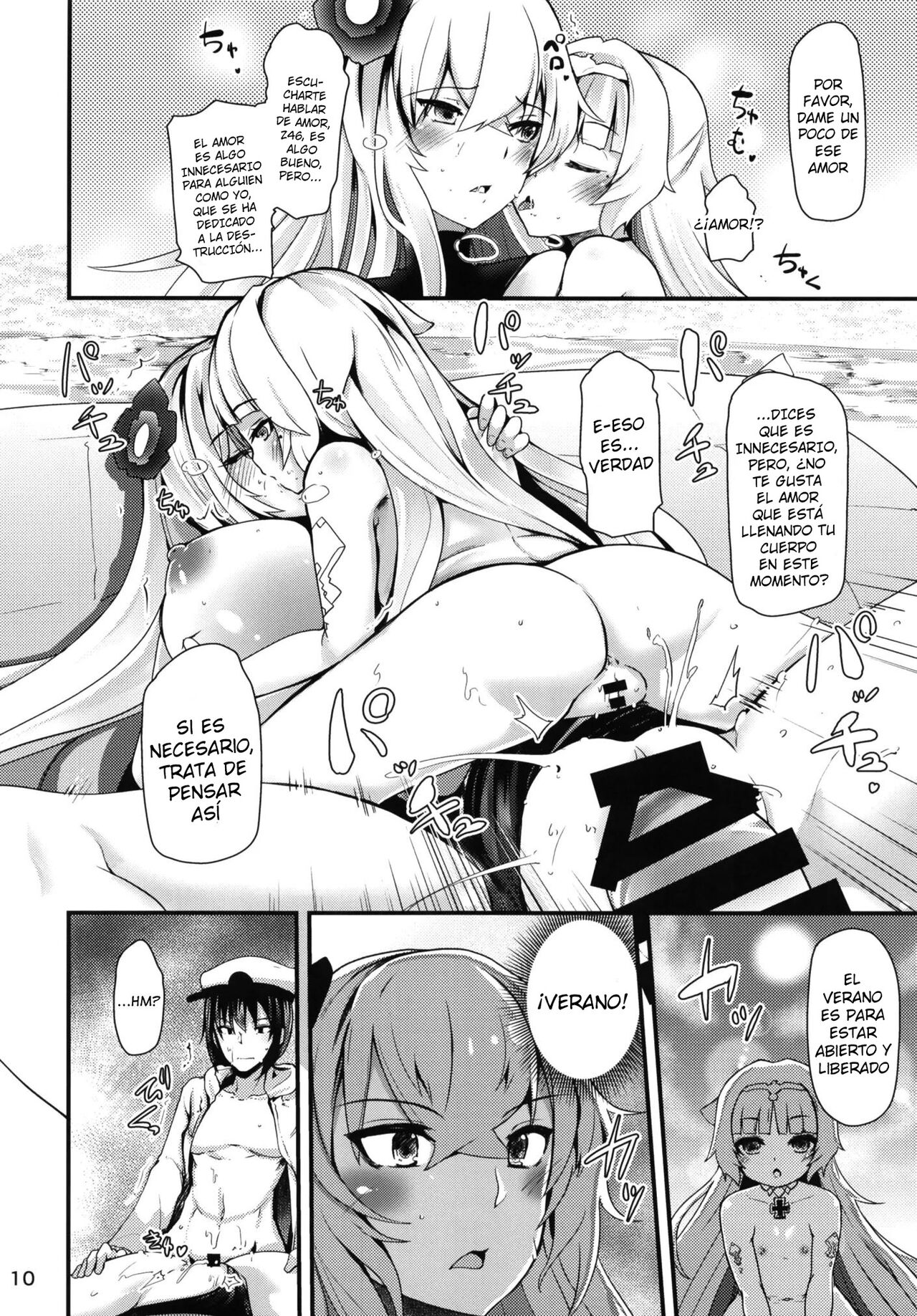 [Sanzoku no Uta (Takara Akihito)] Natsu no Nikupuni (Azur Lane) [Spanish] [Olimpo no fansub] [Digital] Bildnummer 9