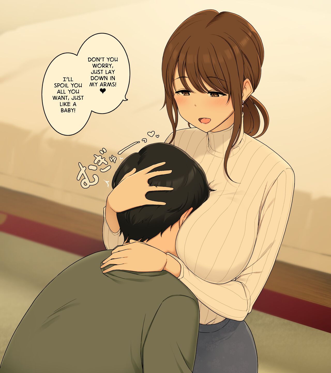 [Wakamatsu] Ippai Amayakashite Boku o Dame ni Shiyou to Suru Koakuma Onee-san no Hanashi | Spoiled Silly by a Naughty Older Woman [English] imagen número 2