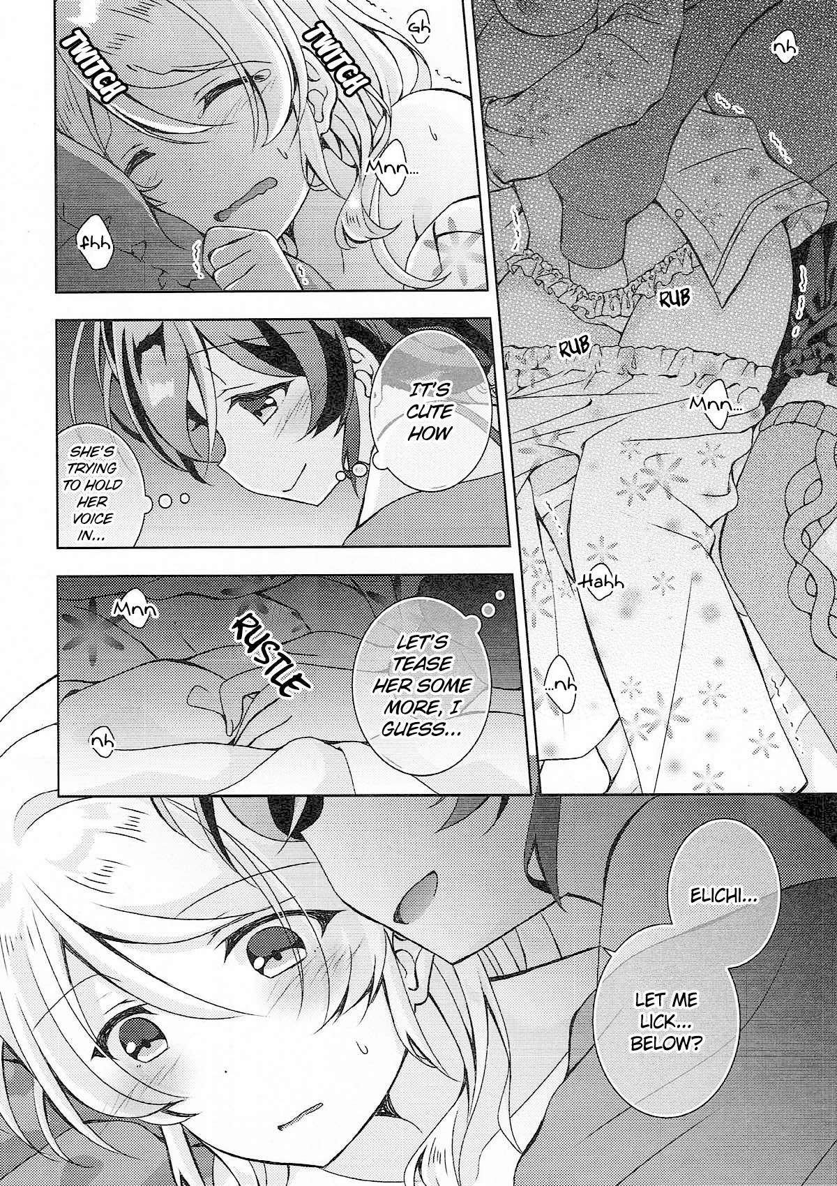 (Bokura no Love Live! Shinnenkai 2018) [Genmaicha (Mogu)] Sex to Uso to Yurikago to | Sex, Pretend, and Cradle (Love Live!) [English] [WindyFall Scanlations] image number 7