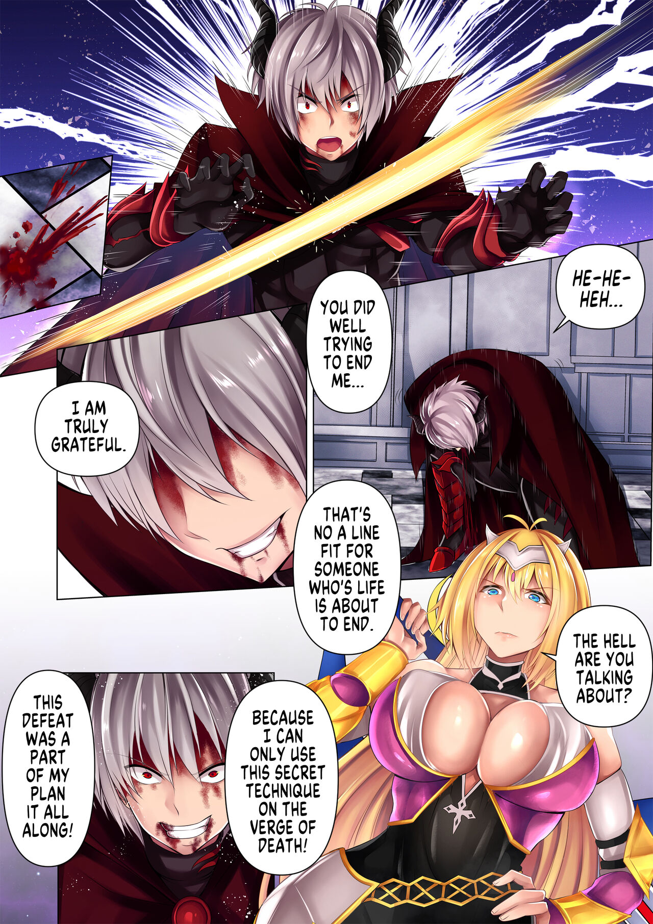 [Seika Kairaku Shoten (Anam111, Namahiyu)] Yuusha Osen - Horoboshita Maou ni Karada wo Nottorareru Onna Yuusha no Monogatari | Hero Corruption - How Hero's Body Was Stolen From Her By The Defeated Devil Lord [English] [SachiKing] 画像番号 6