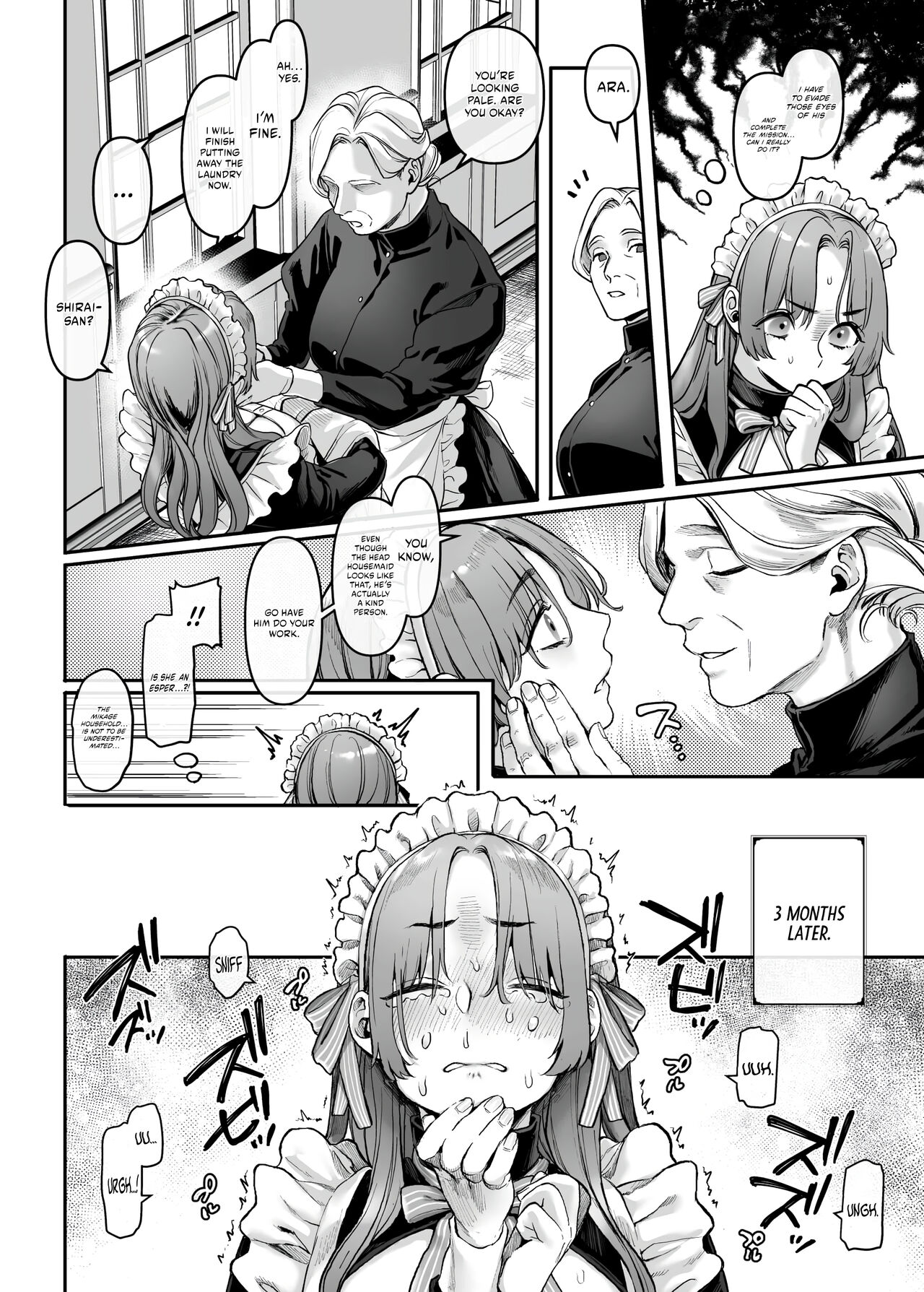 [Yolki Palki (Rororogi Mogera)] Sennyuu! Gakeppuchi Spy no Shakkinhensai RTA ~Josou Maid to Oni Joushi~ | Infiltrate! Debt Repayment RTA of a Spy on the Brink ~The Crossdressing Maid and the Oni Boss~ [English] [Omega Scans] [Incomplete] numero di immagine  11