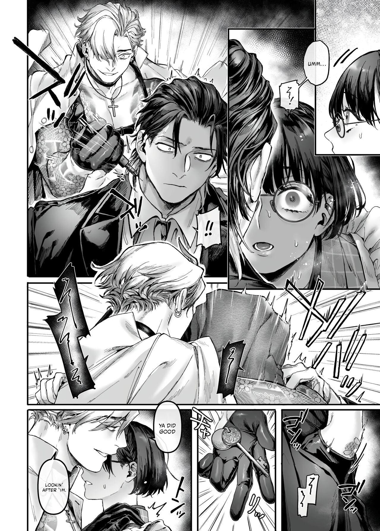 [Yolki Palki (Rororogi Mogera)] Sennyuu! Gakeppuchi Spy no Shakkinhensai RTA ~Josou Maid to Oni Joushi~ | Infiltrate! Debt Repayment RTA of a Spy on the Brink ~The Crossdressing Maid and the Oni Boss~ [English] [Omega Scans] [Incomplete] numero di immagine  53