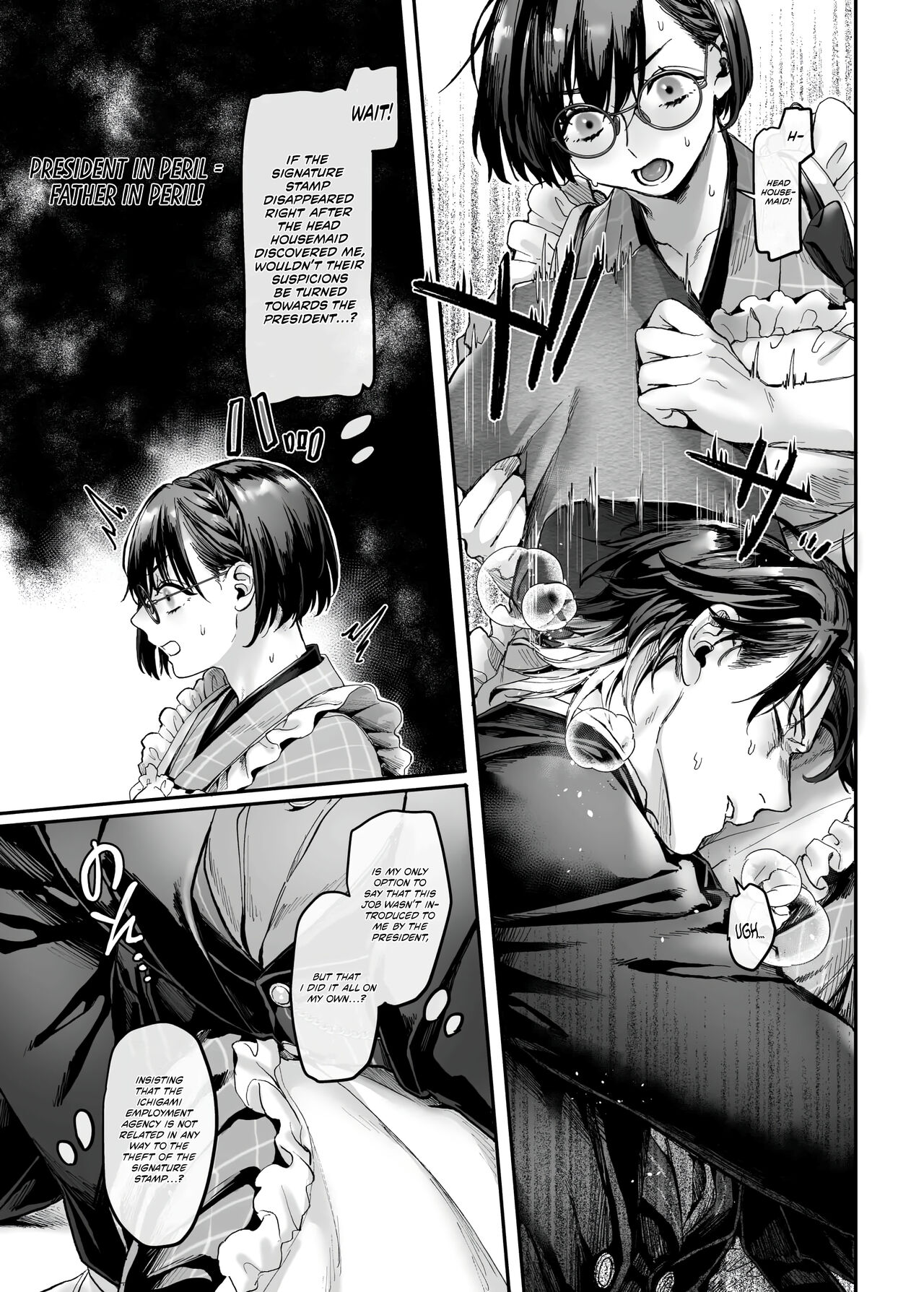 [Yolki Palki (Rororogi Mogera)] Sennyuu! Gakeppuchi Spy no Shakkinhensai RTA ~Josou Maid to Oni Joushi~ | Infiltrate! Debt Repayment RTA of a Spy on the Brink ~The Crossdressing Maid and the Oni Boss~ [English] [Omega Scans] [Incomplete] numero di immagine  54