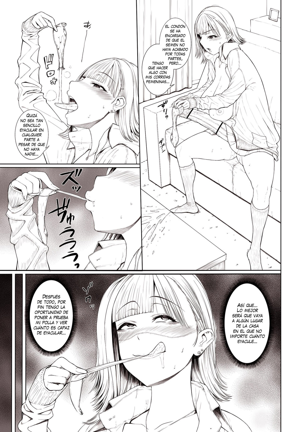 [Yoshida Inuhito] Doko ni Demo iru Goku Futsuu-souna Joshi - Una chica normal y corriente como cualquier otra (ongoing) [Spanish] [Thrommer] 画像番号 18